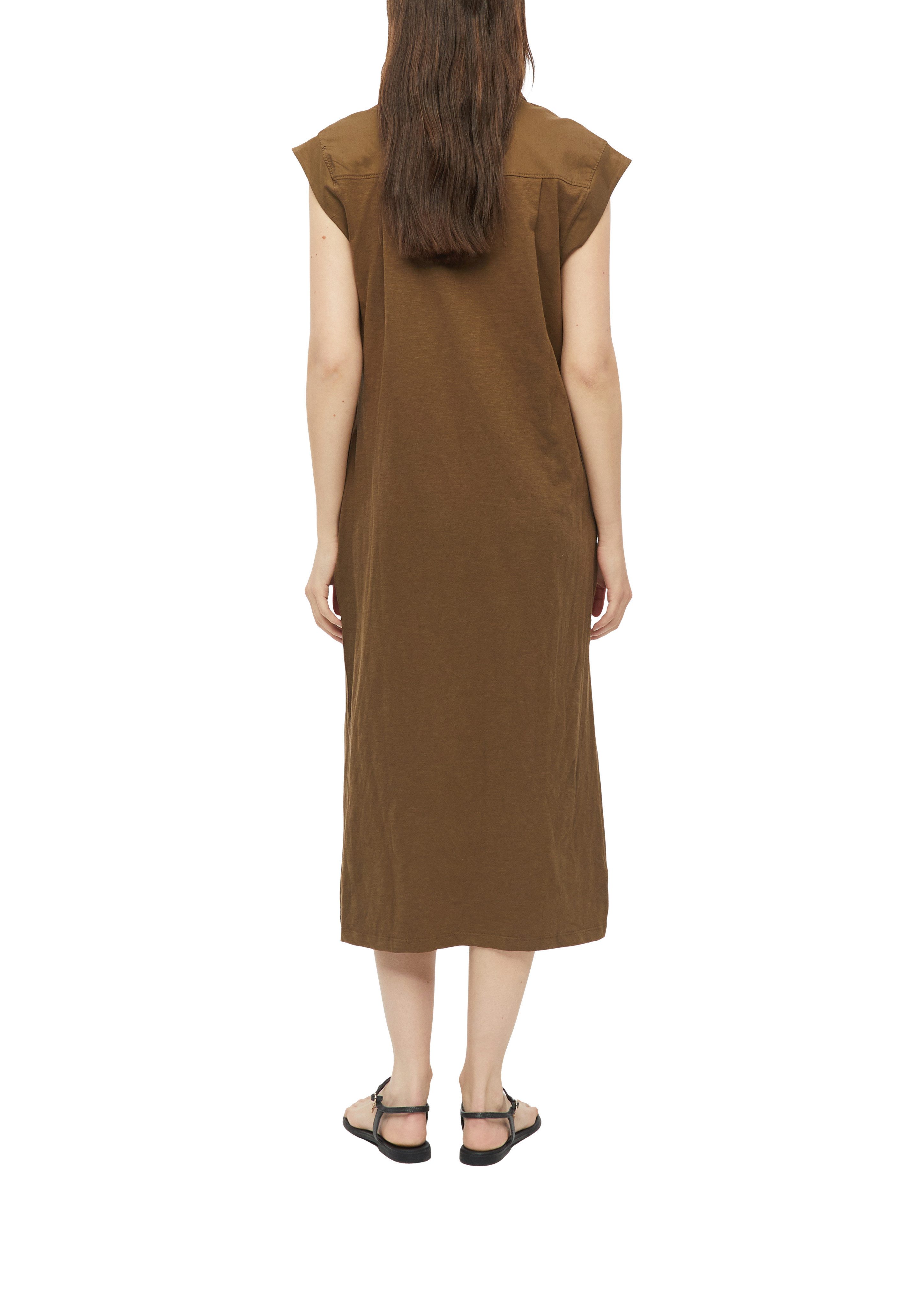 s.Oliver Tunikakleid Sommerkleid mit V-Ausschnitt – Bild 2 von 5