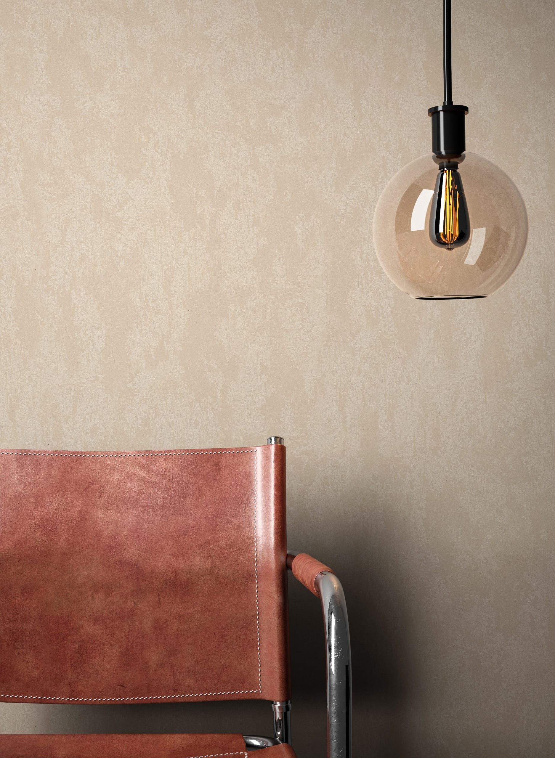 Newroom Vliestapete Nasha Cool Beige Tapete Universal Beton-Optik,Beton-Optik,Zement, Beige Tapete Modern Beton-Optik - Betonwand Betonoptik Grau Industrial Uni – Bild 3 von 3