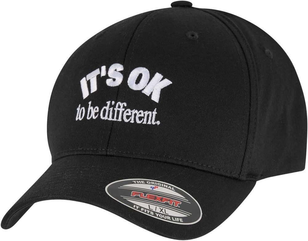 Snapback Cap It'S Ok Emb Wooly Combed Cap