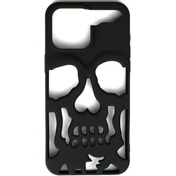 Wörleonline Handyhülle für Apple iPhone 13 Pro Max Hülle, Schutzhülle mit einem Totenkopf-Design