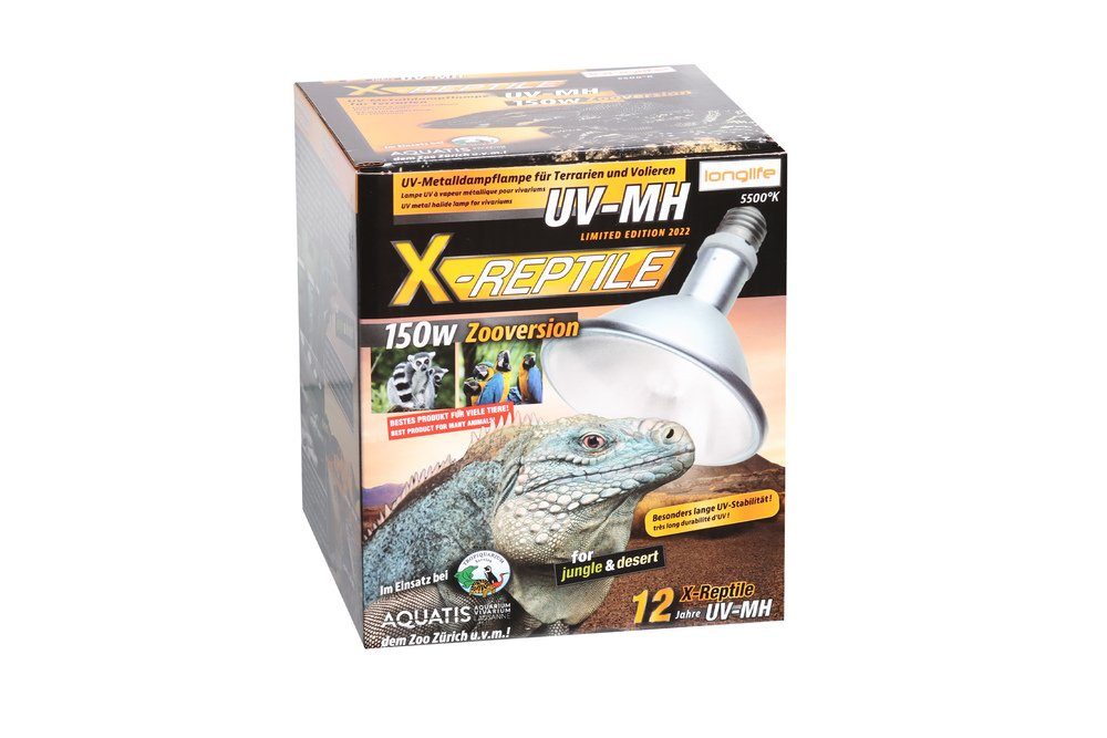 Terrarium X-Reptile HID-Lampe (UV-Lampe) 150 Watt (ZOO-Version)