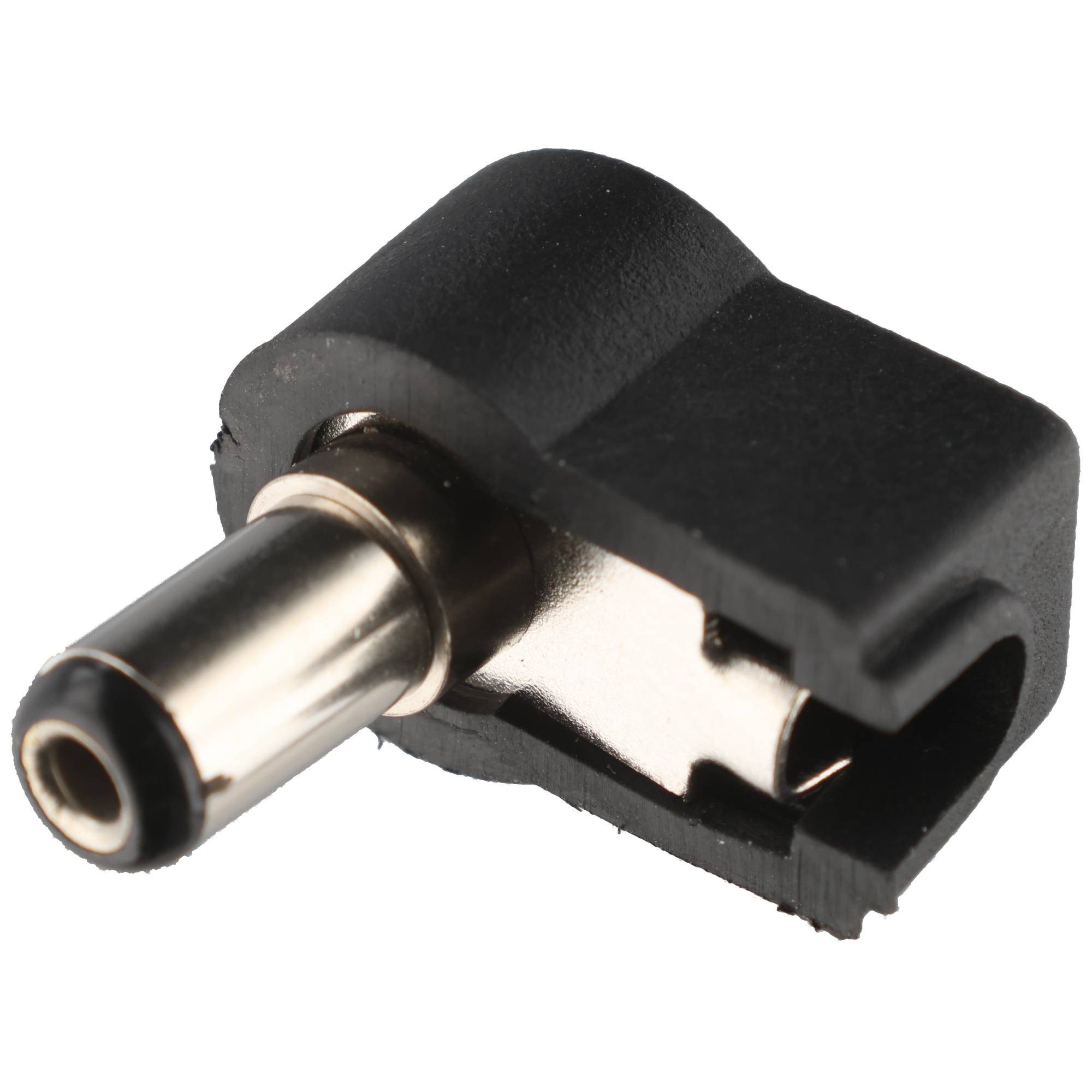 Goobay Goobay DC-Stecker, abgewinkelt - Bohrung 2,1 mm x 5,5 mm USB-Kabel