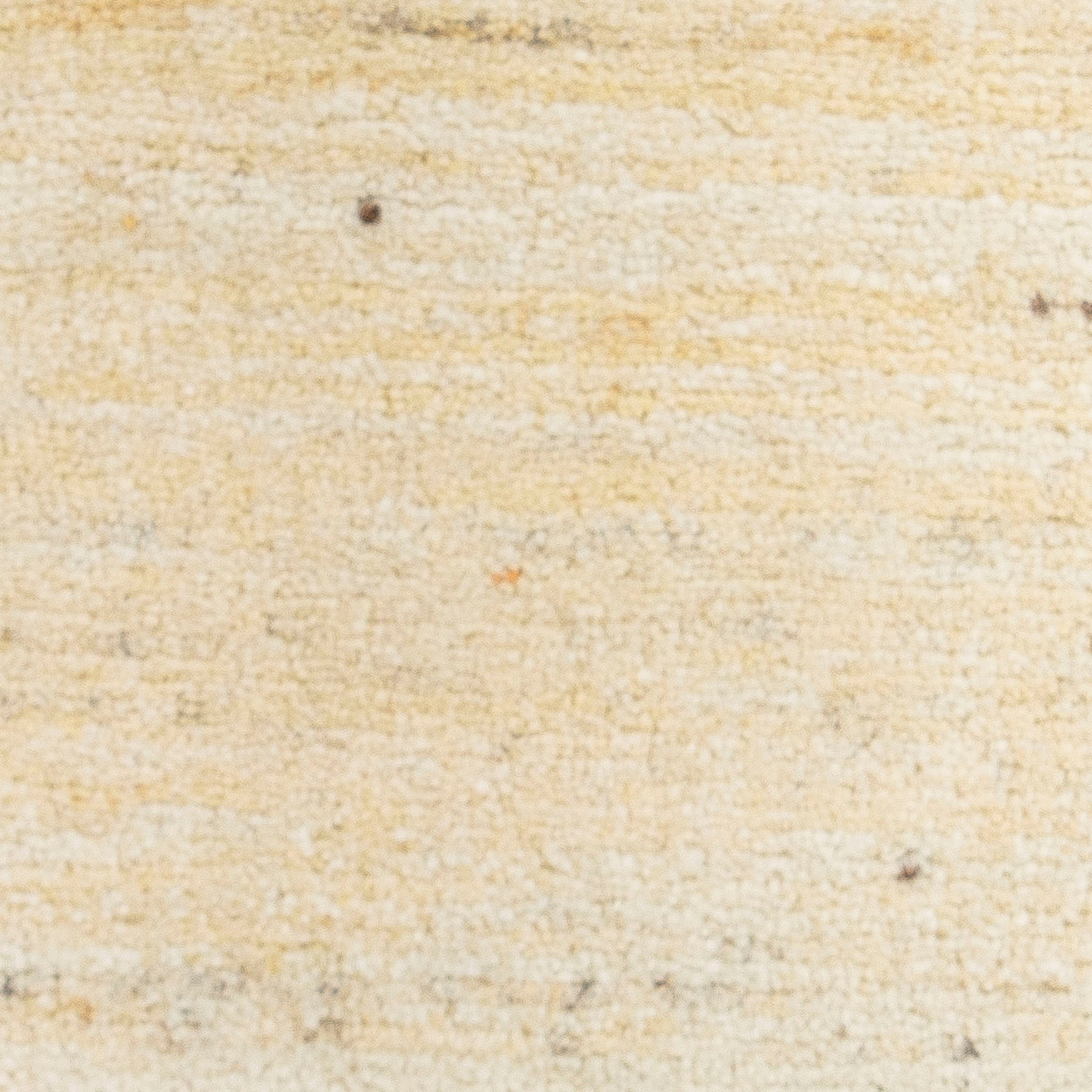 Wollteppich Gabbeh rechteckig, 12 beige, Perser - Handgeknüpft, Höhe: mit mm, Einzelstück - Loribaft cm x 40 60 morgenland, Wohnzimmer, - Zertifikat