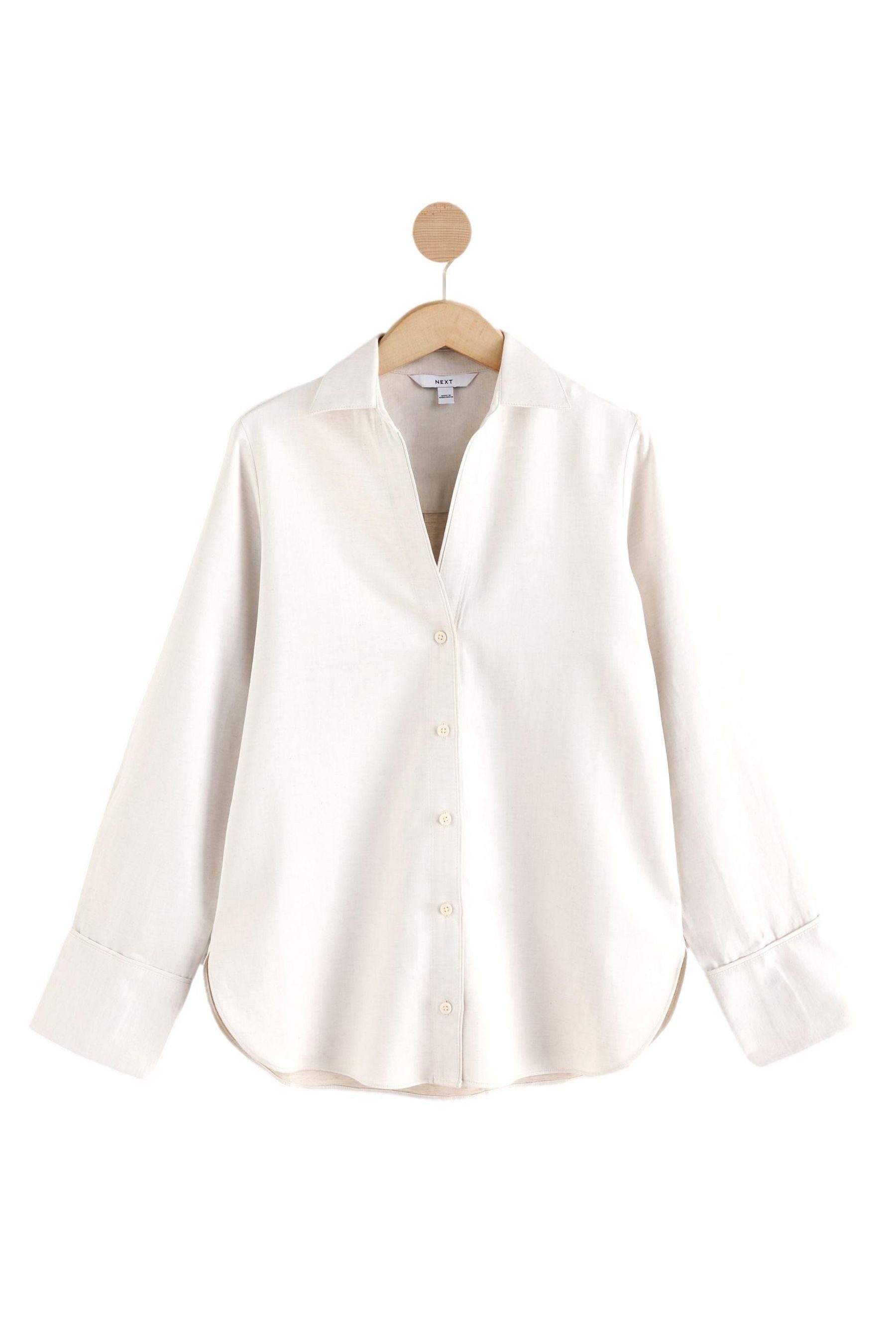 Next Langarmbluse Bluse mit offenem Ausschnitt günstig online kaufen