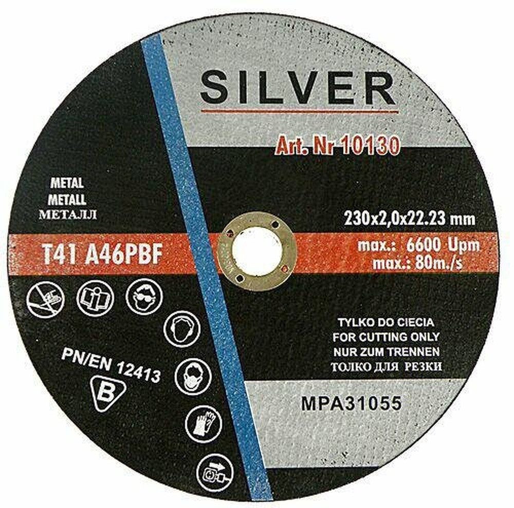 Silver Trennscheibe SILBERNE METALLSCHEIBE 230*1,9 mm
