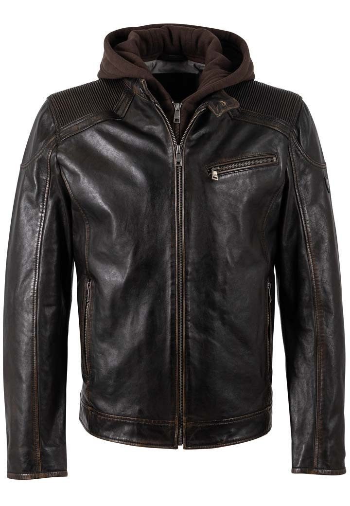 Lederjacke