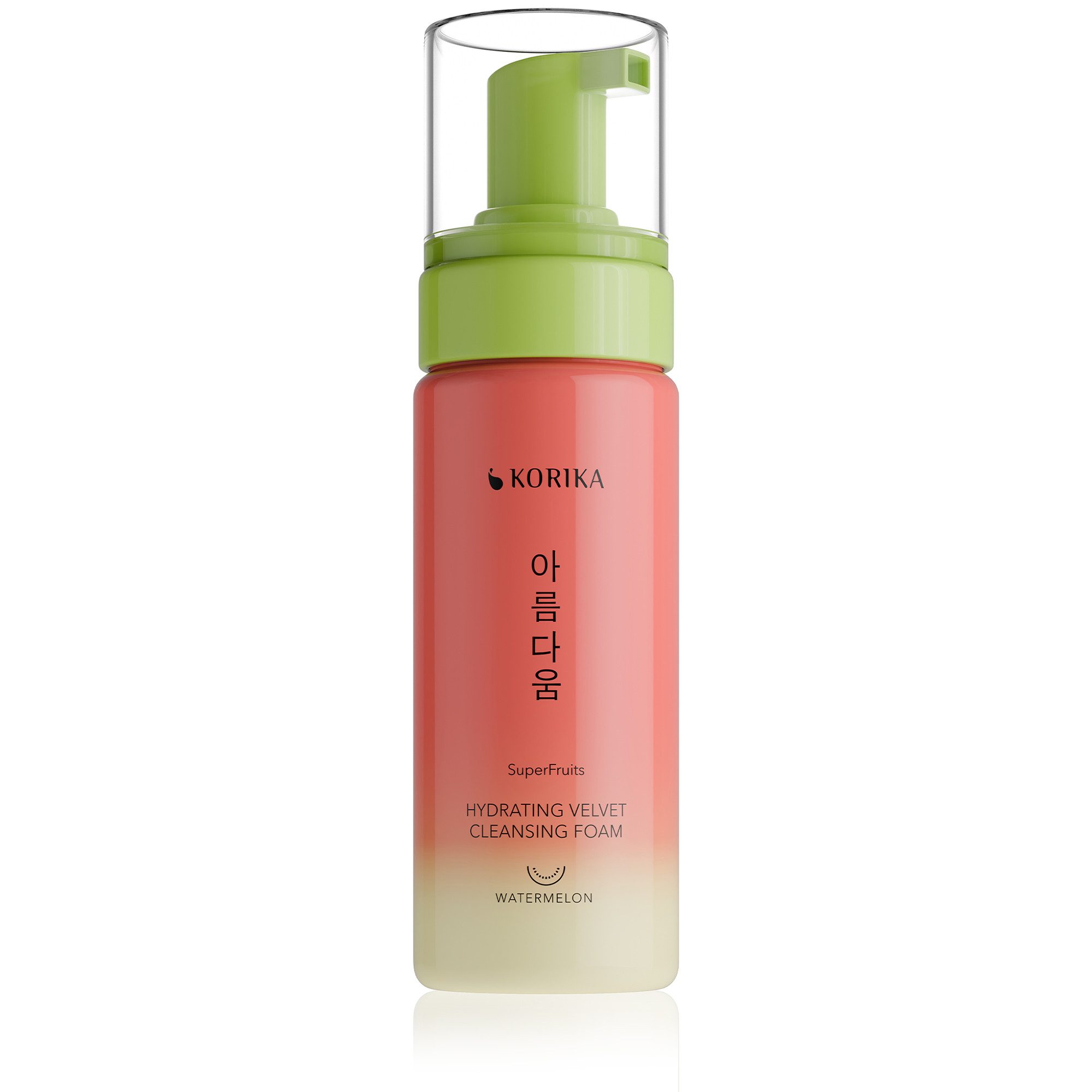 Korika Gesichts-Reinigungsschaum Super Fruits Hydrating Velvet Cleansing Foam, Reinigend