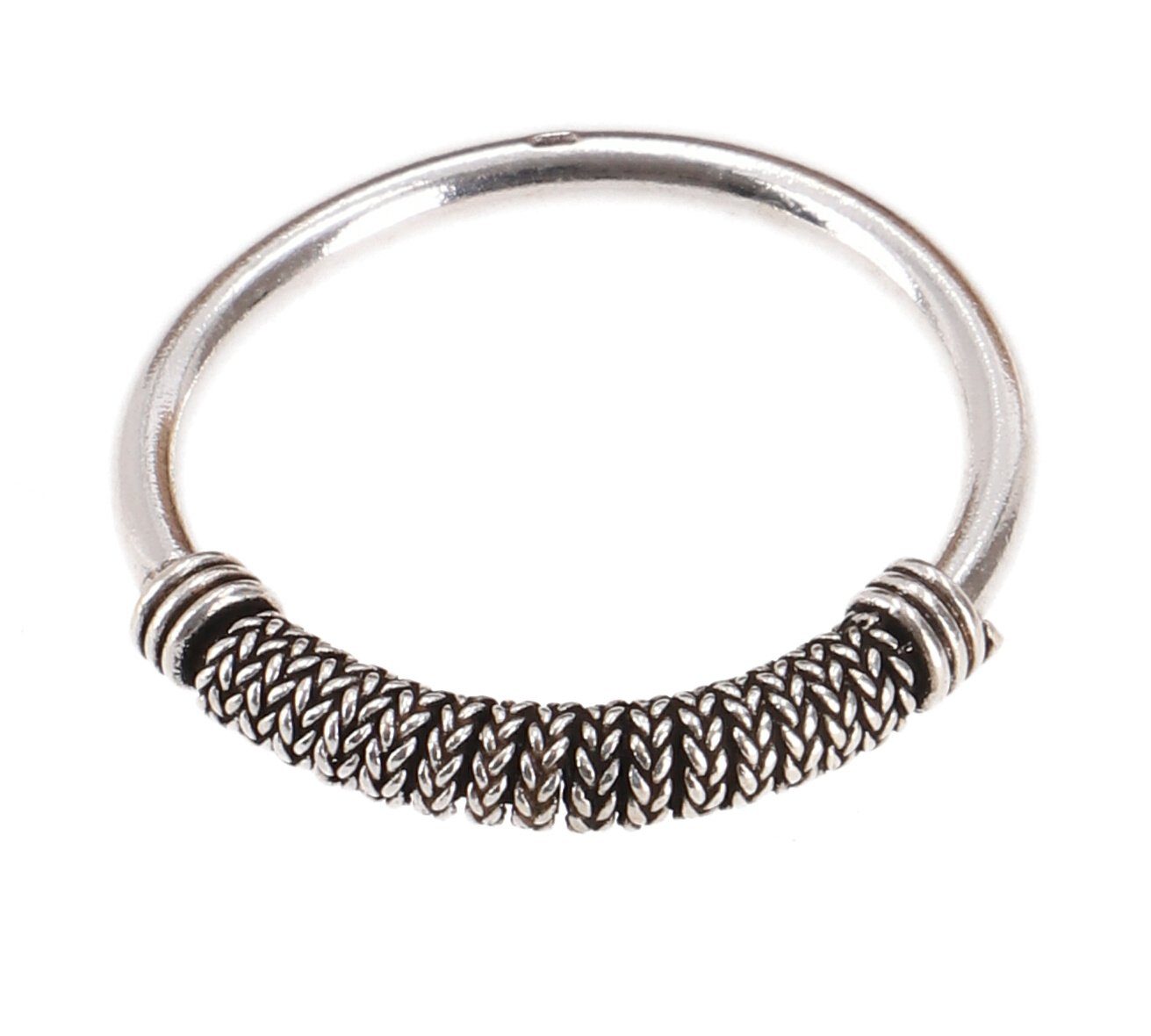 Boho Guru-Shop Ring Style mm) 25 Modell - Silberring Ethno 61(19,5 Silberring,