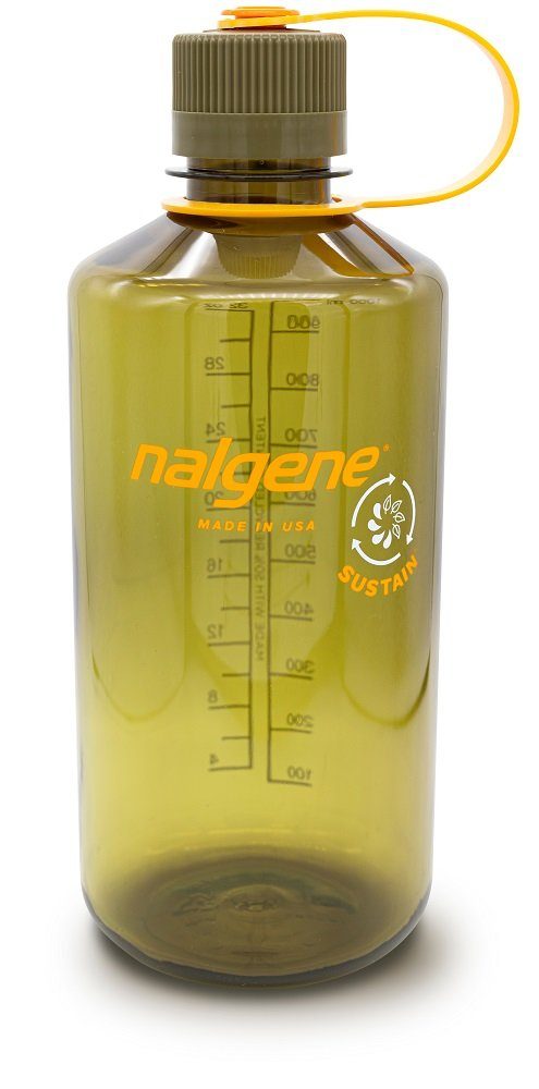 Nalgene Trinkflasche Nalgene Trinkflasche 'EH Sustain' - 1 L, mit Namensgravur oliv