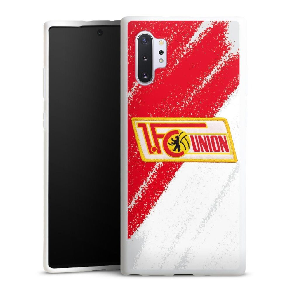 DeinDesign Handyhülle Offizielles Lizenzprodukt 1. FC Union Berlin Logo, Samsung Galaxy Note 10 Plus Silikon Hülle Bumper Case Smartphone Cover