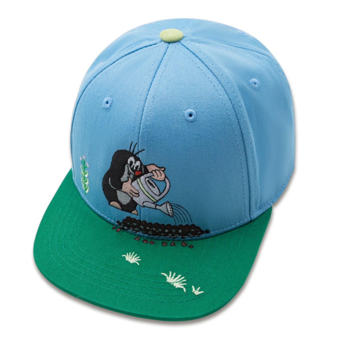 koaa Snapback Cap koaa Der kleine Maulwurf "Frühling" - Snapback Cap (Basecap, Snapback Cap)