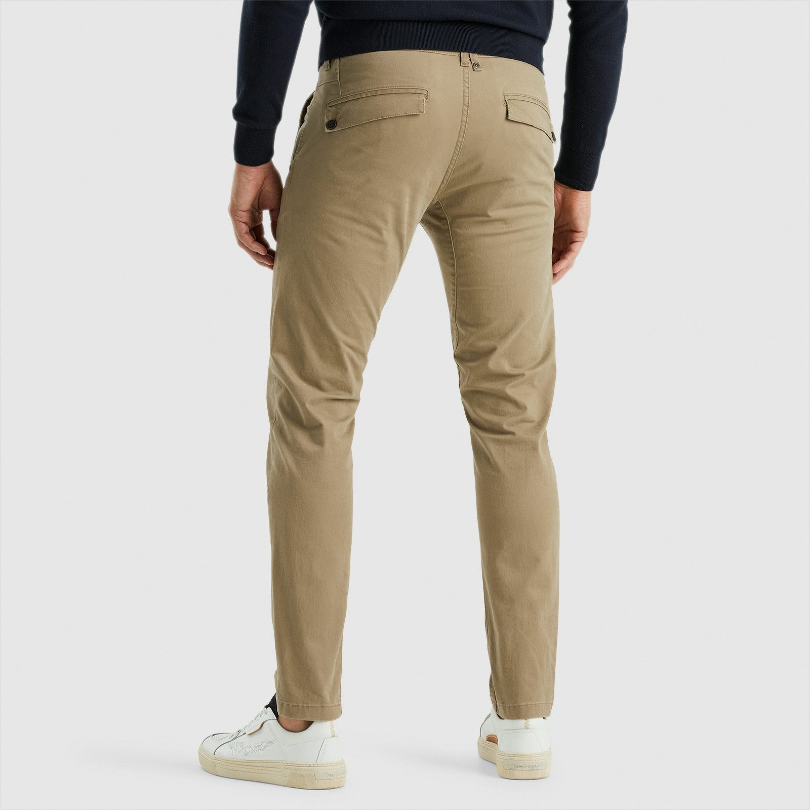 PME LEGEND Chinohose TWIN WASP CHINO LEFT HAND STRETCH TWILL mit Taschen