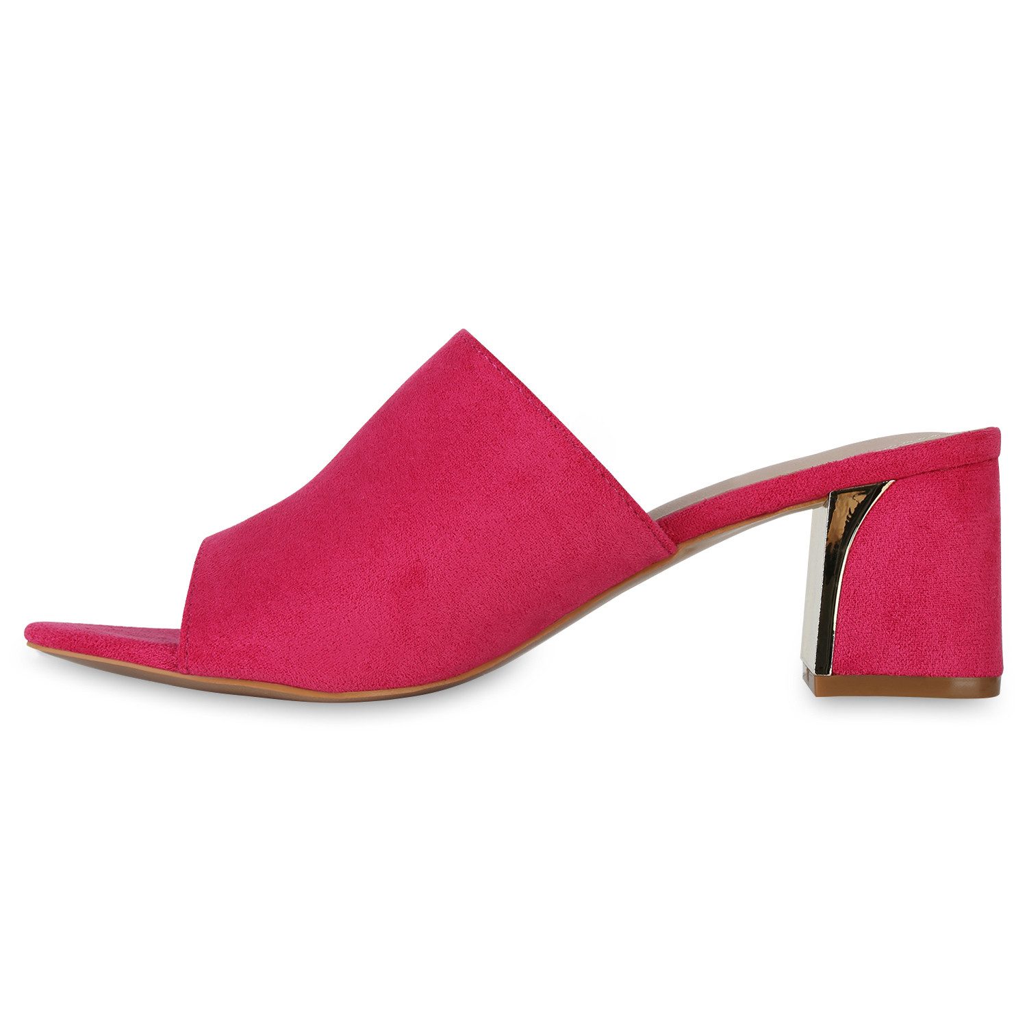 VAN HILL 840884 Sandalette Damen Pantoletten günstig online kaufen