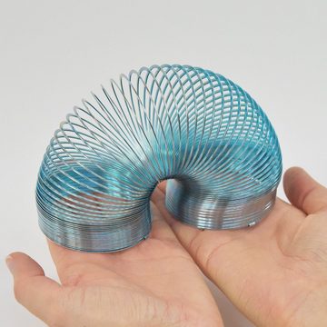 Kögler Lernspielzeug große Metall Spirale Treppenläufer Ø 6,6 cm metallic (1-St)