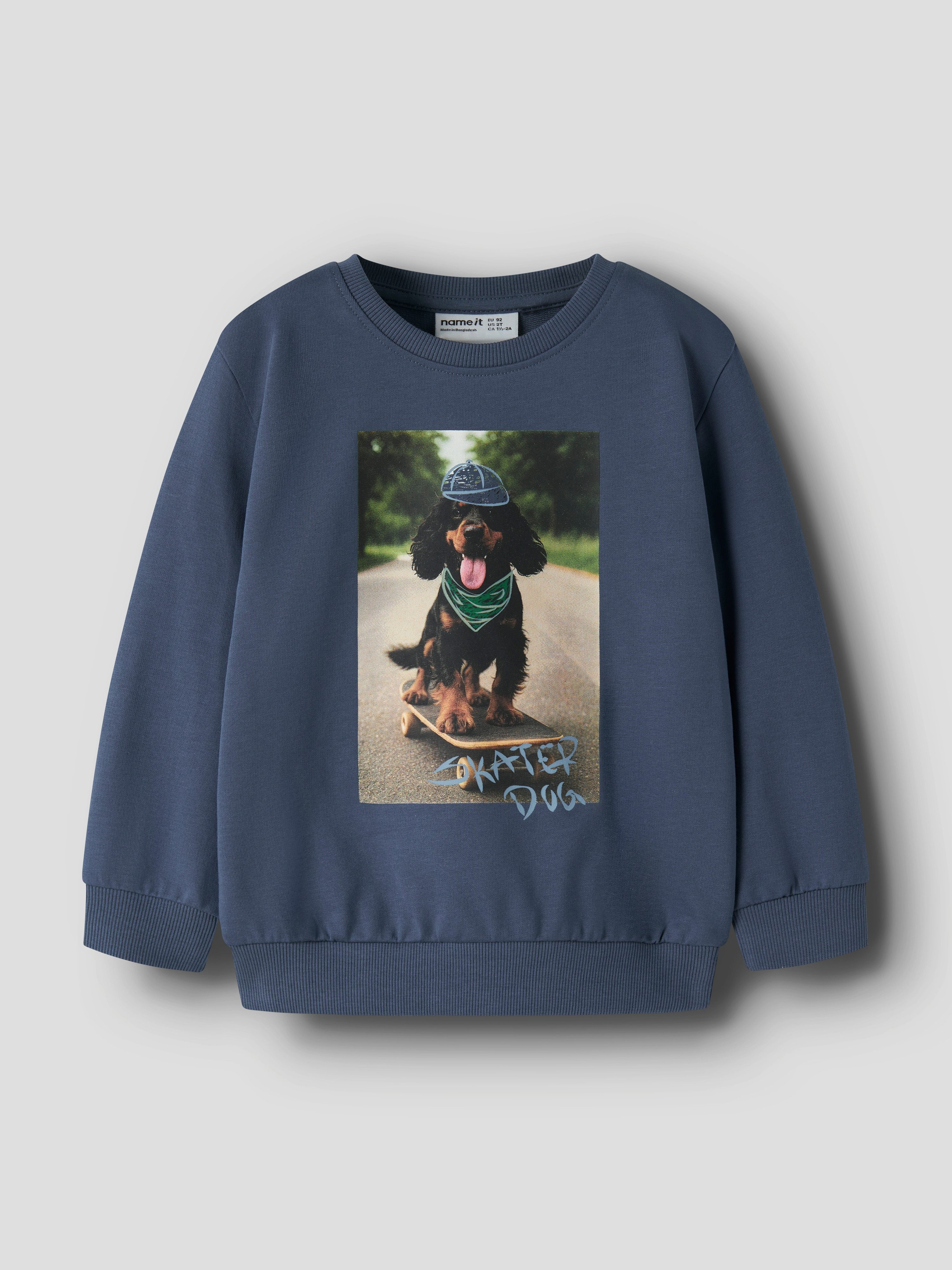 Name It Sweatshirt NMMVOTO LS NREG SWEAT UNB Baumwolle, regular fit