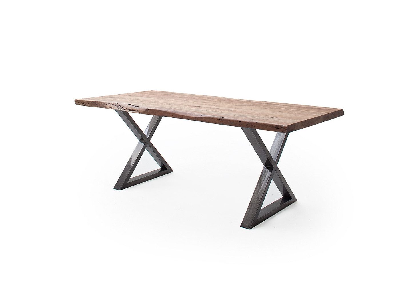 freiraum Baumkantentisch Calabria, in Akazie natur / antik - 220x79,5x100 (BxHxT)