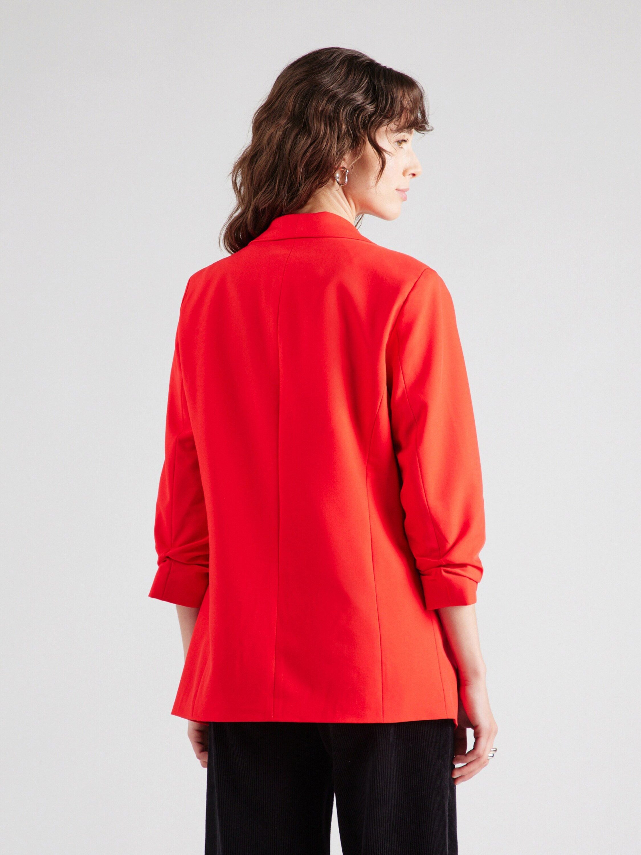 pieces Kurzblazer BOSELLA (1-tlg) Drapiert/gerafft