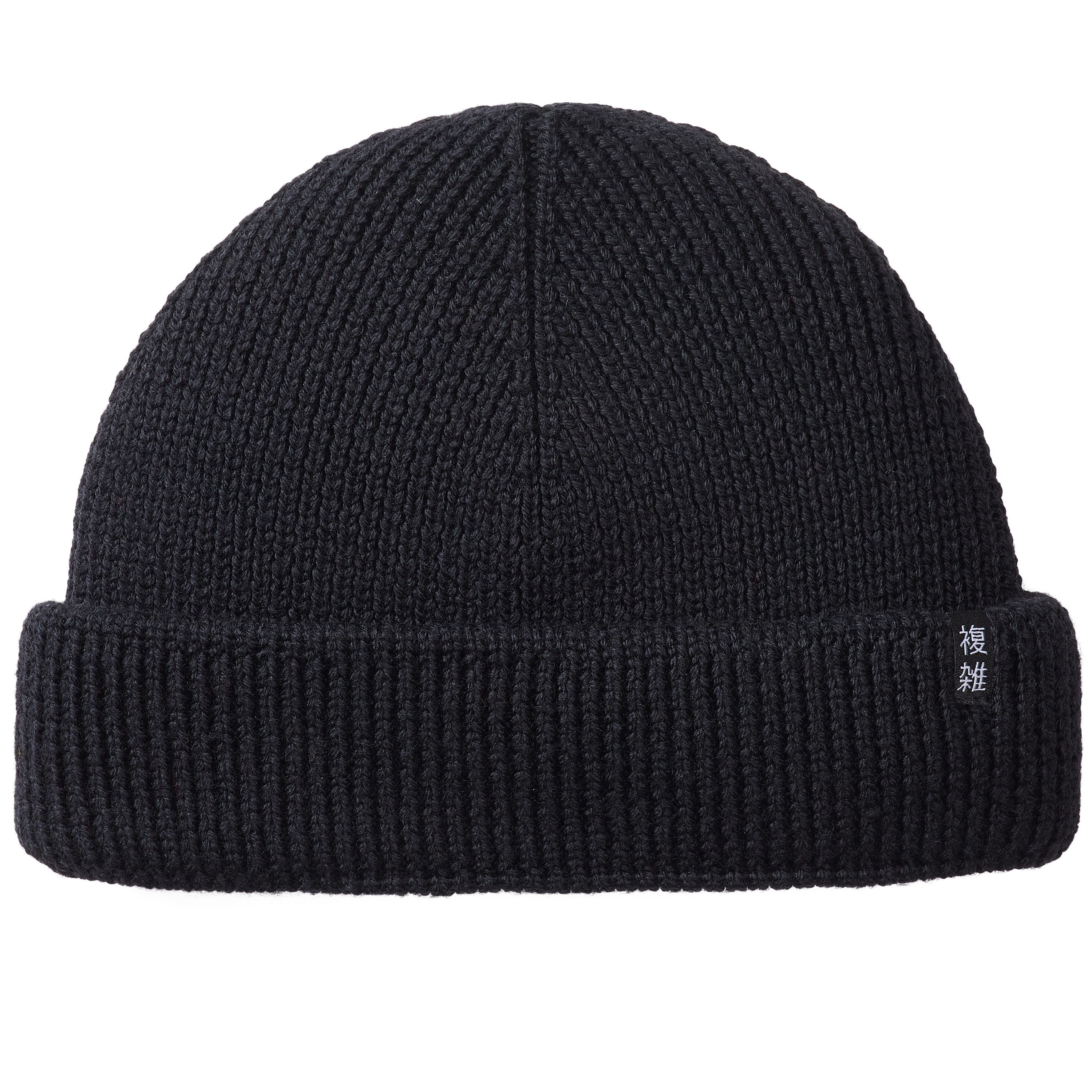 Enter the Complex Beanie - Cho - Fisherman Beanie kurze Fischermütze aus 100% Merino Wolle, Damen und Herren
