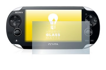 upscreen flexible Panzerglasfolie für Sony Playstation PS Vita, Displayschutzglas, Schutzglas Glasfolie matt entspiegelt