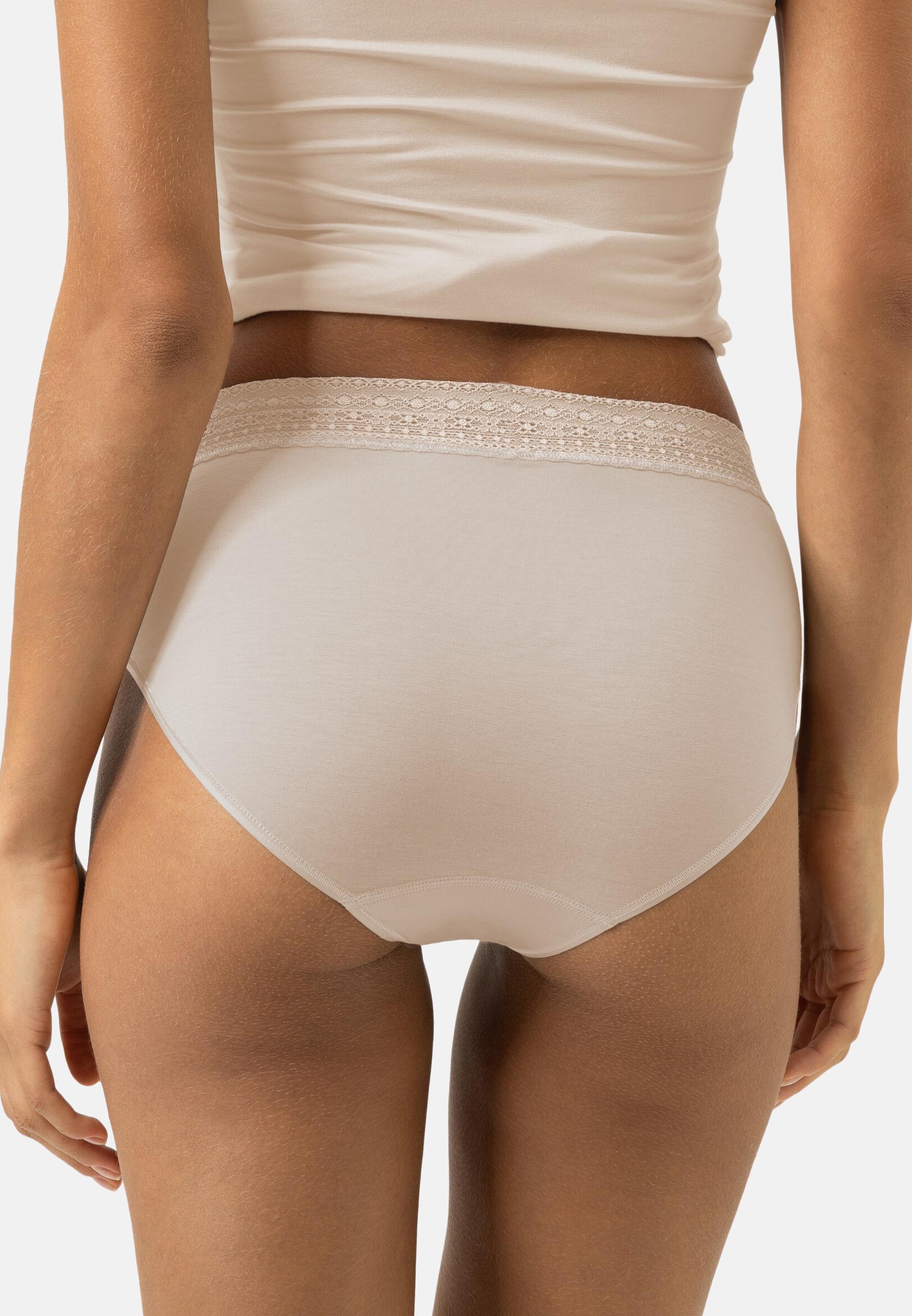 Mey Taillenslip 5er Pack Modal Lace (Spar-Set, 5-St) Taillen Slip - Blickdicht - Breiter Bund mit feiner Spitze