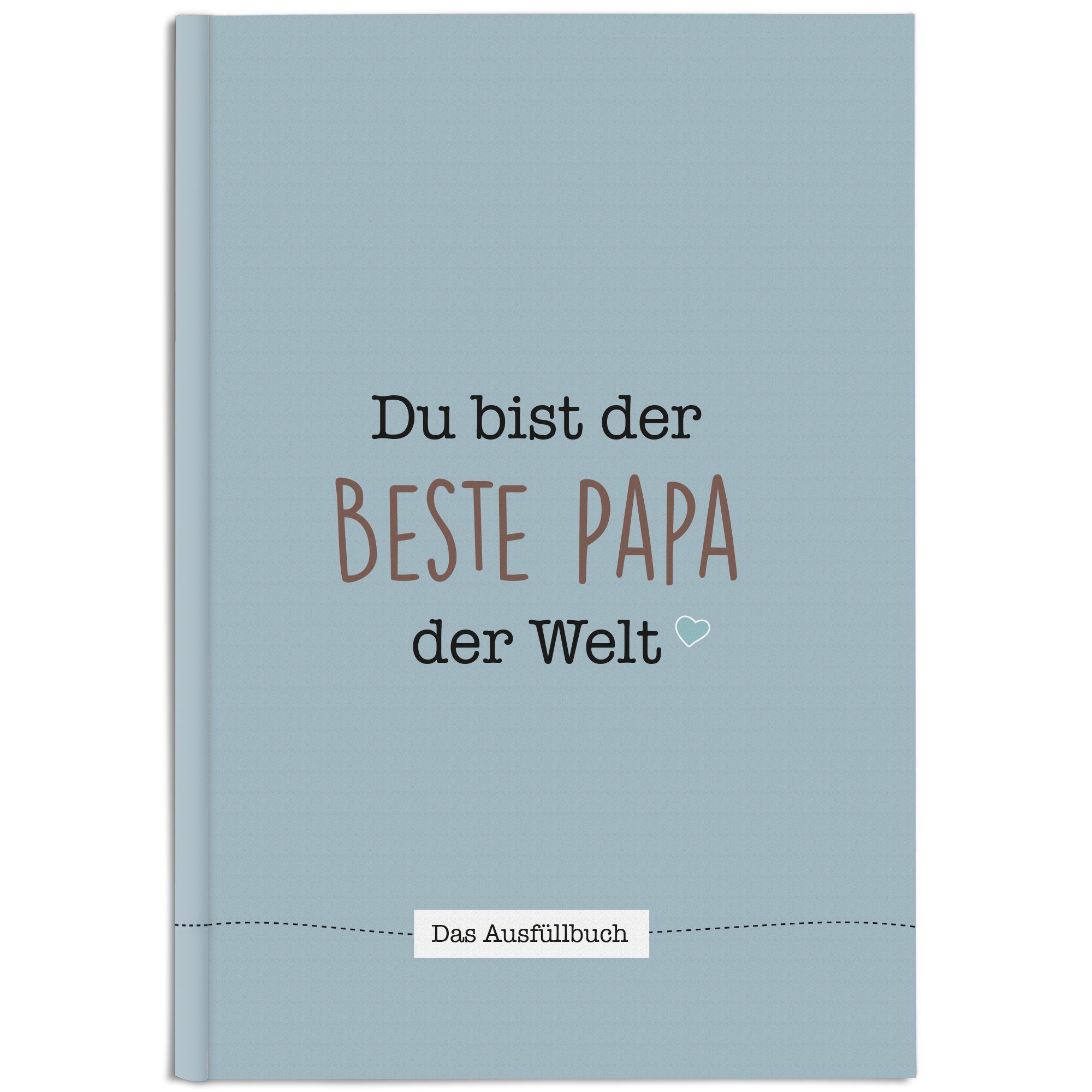 zum deinen Ausfüllen, Notizbuch Papa Vater Vatertagsgeschenk, KISSES Papa, Geschenkidee Buch & CUPCAKES Tochter für
