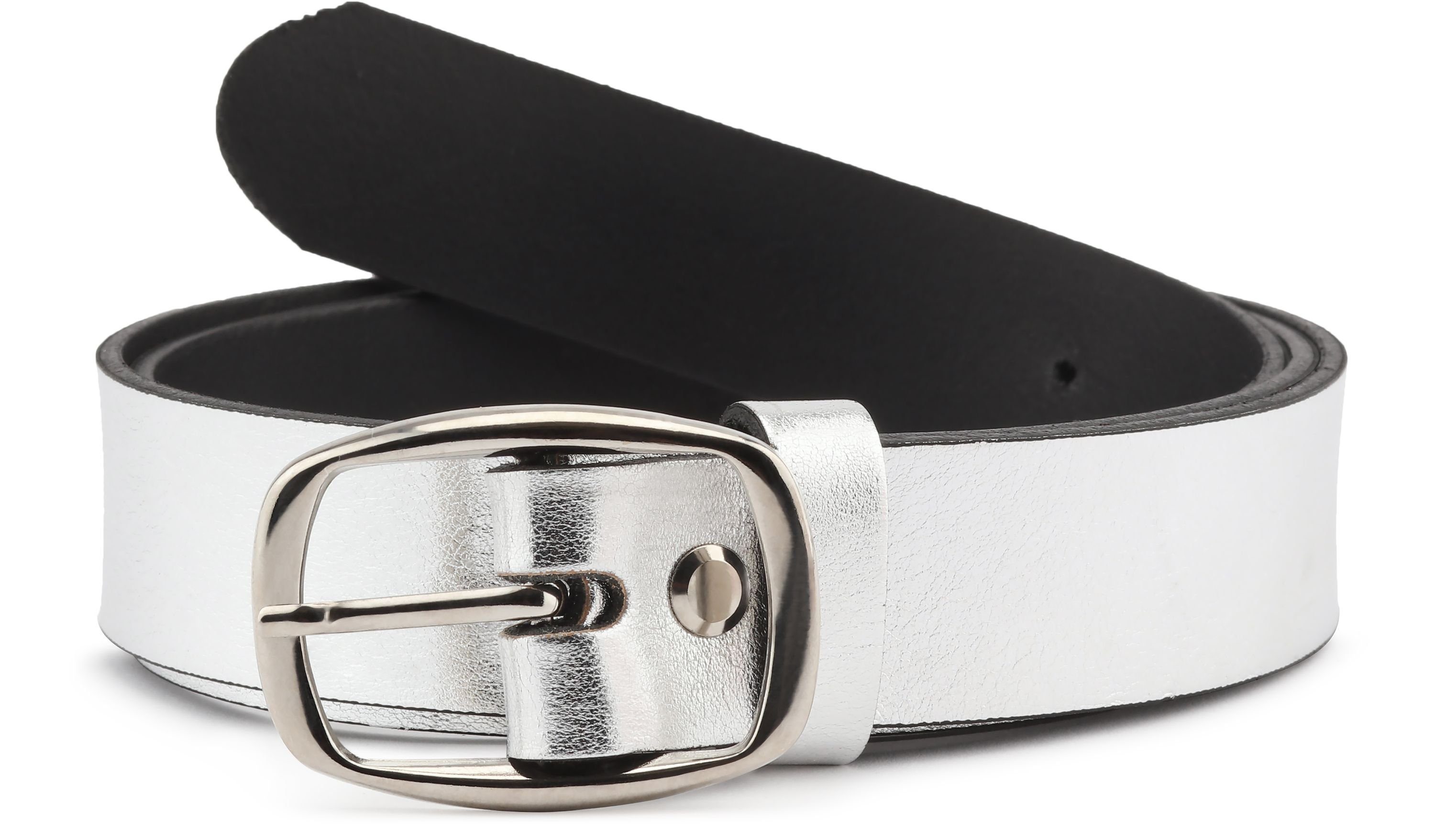 Ledergürtel Damen Gürtel Ledergürtel 3 cm Breit D41