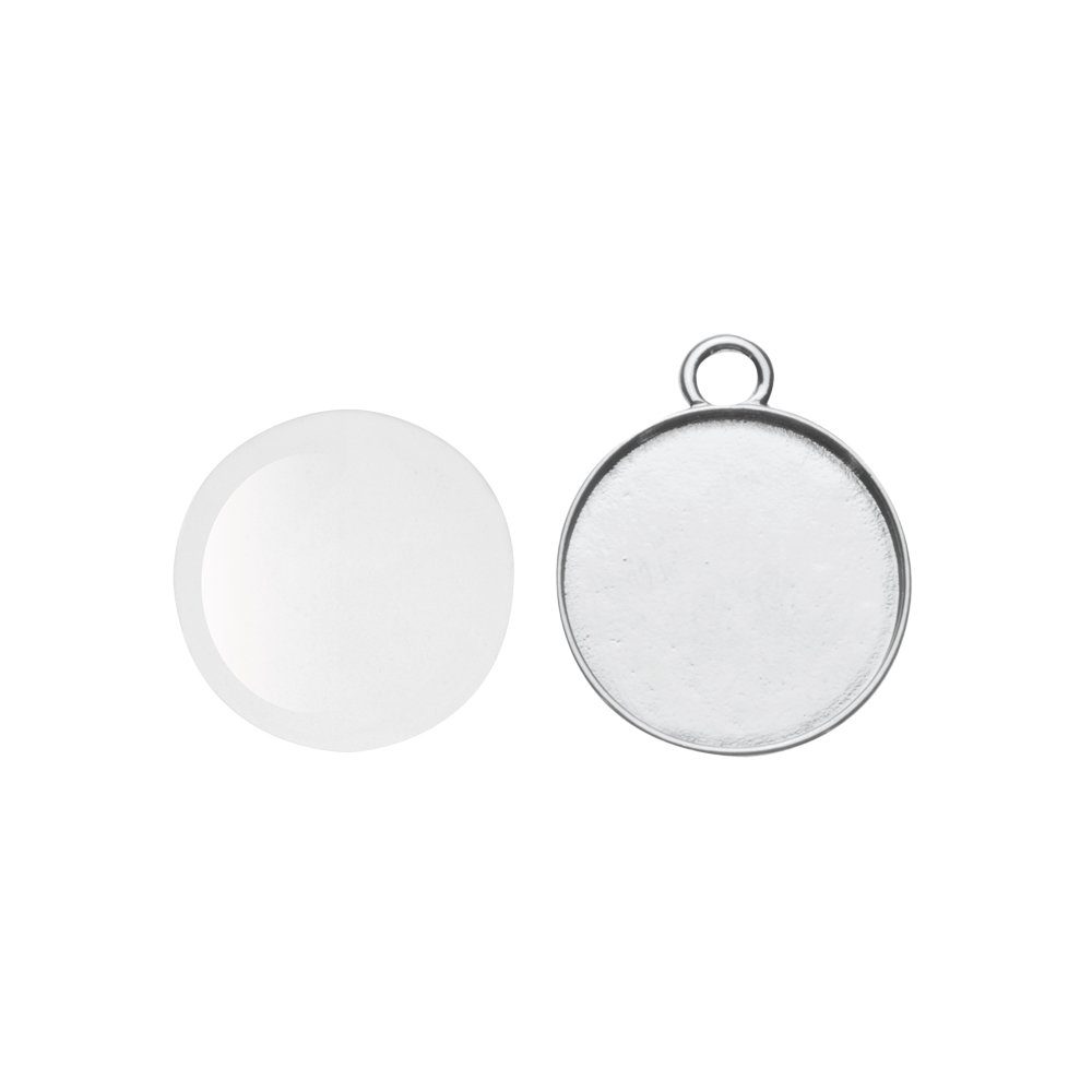 Glorex Anhänger Set Cabochon (2-tlg), Ø 2,1 cm