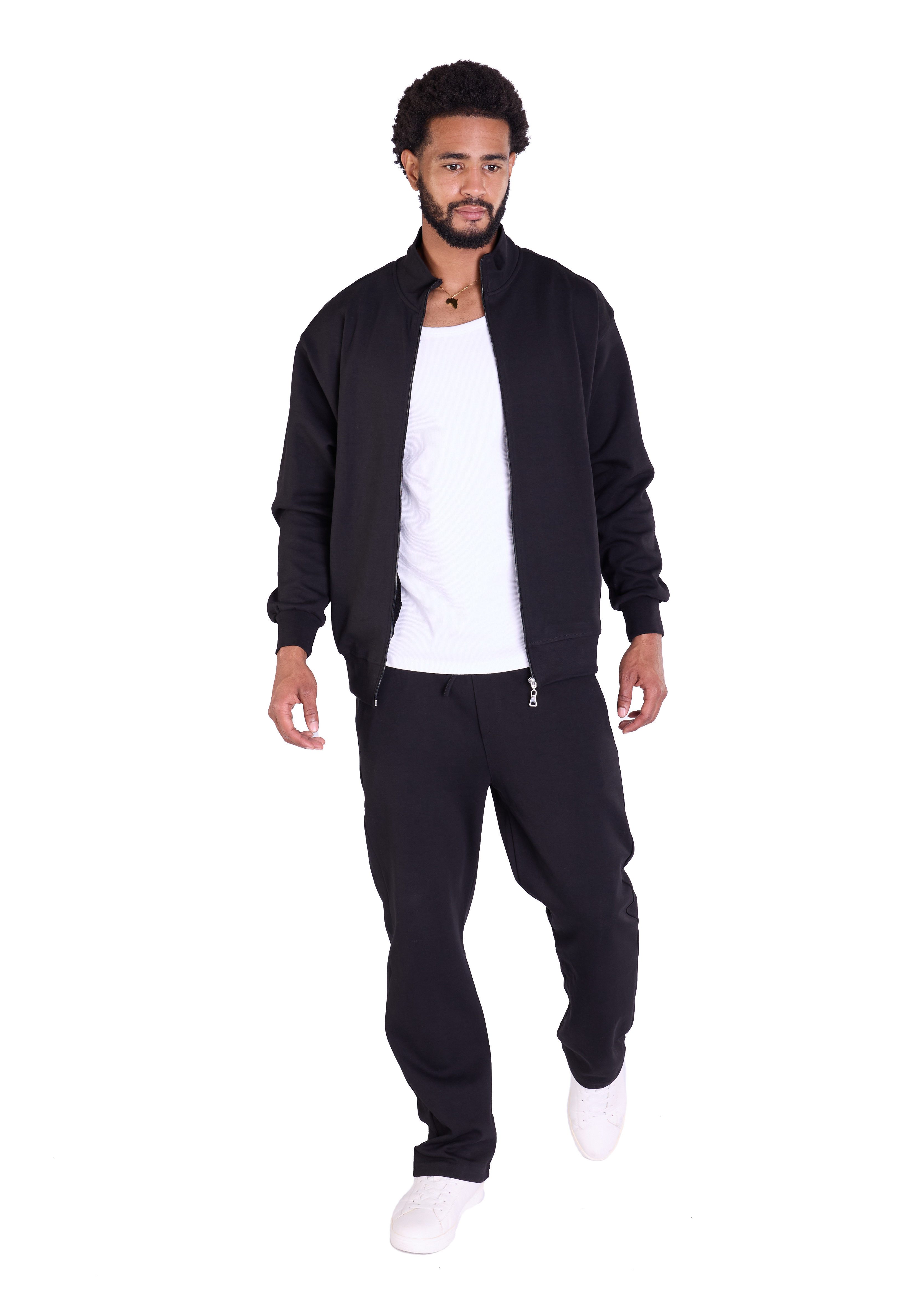 Denim Distriqt Jogginganzug Feiner sportlicher Jogginganzug günstig online kaufen
