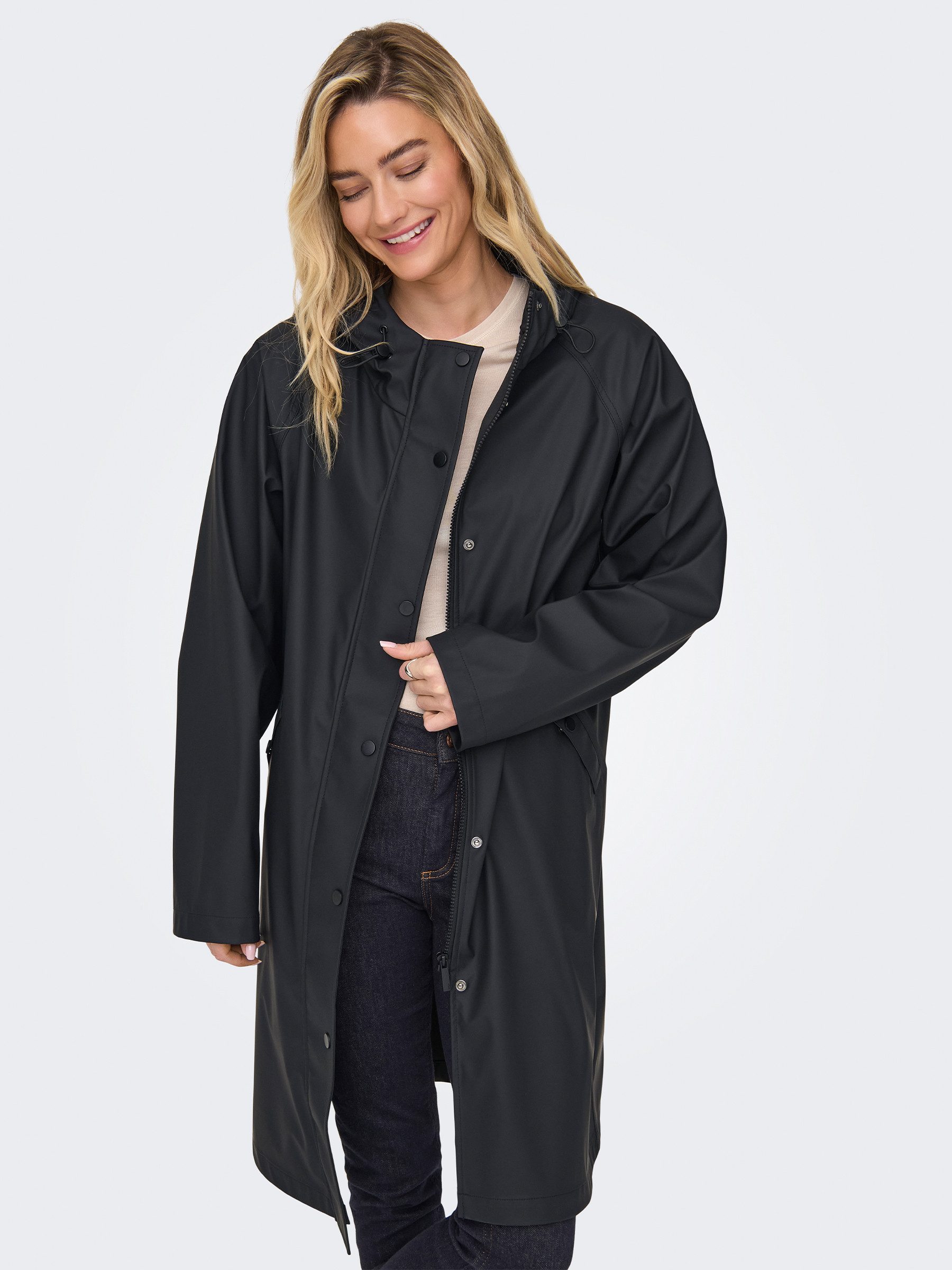 ONLY Regenjacke Wasserdichter Regenmantel – Modischer günstig online kaufen