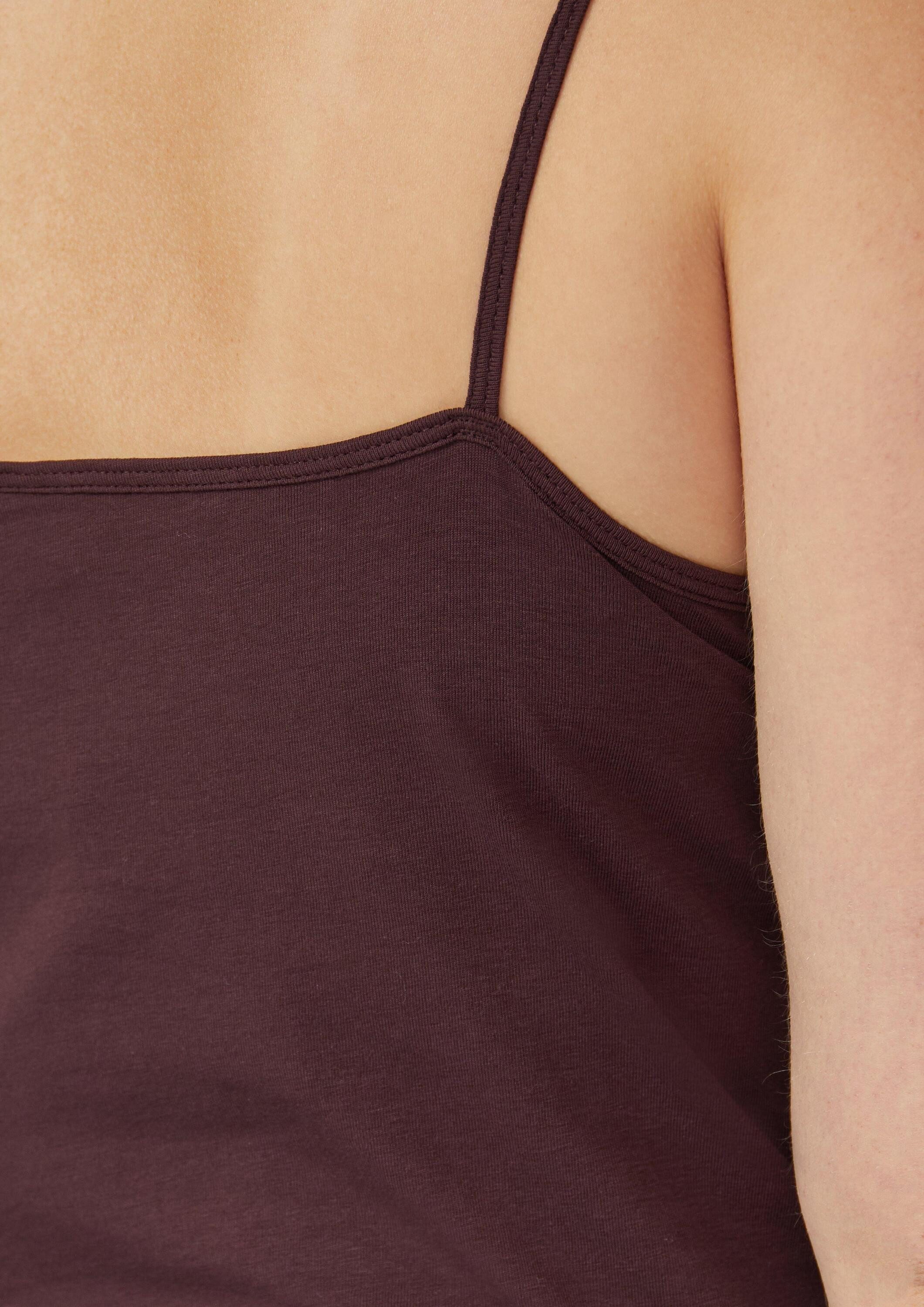 QS Muskelshirt T-Shirt Elastisches Spaghettiträgertop