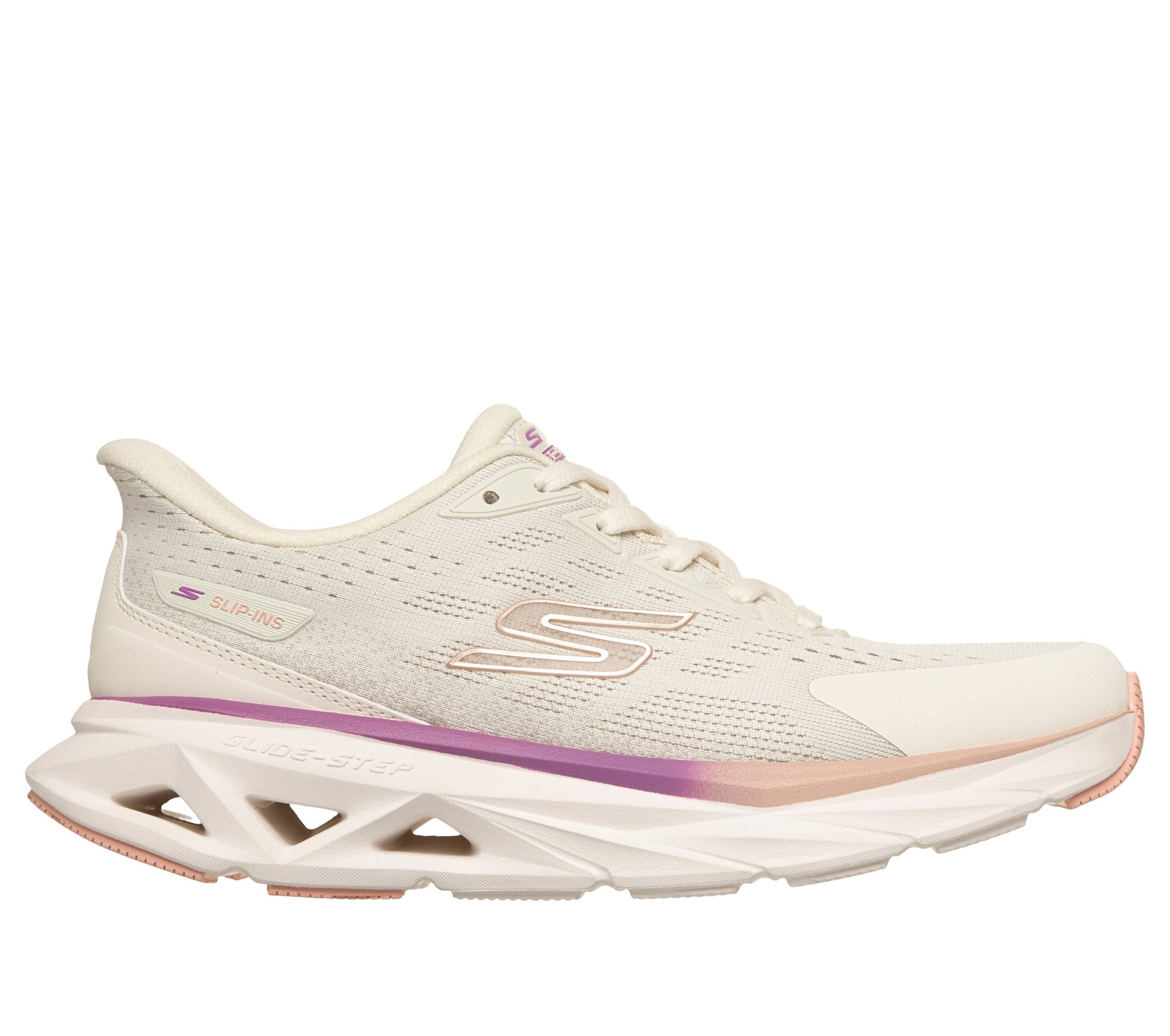 Skechers SLIP-INS - ENGINEERED MESH LACE UP NATURAL Sneaker günstig online kaufen