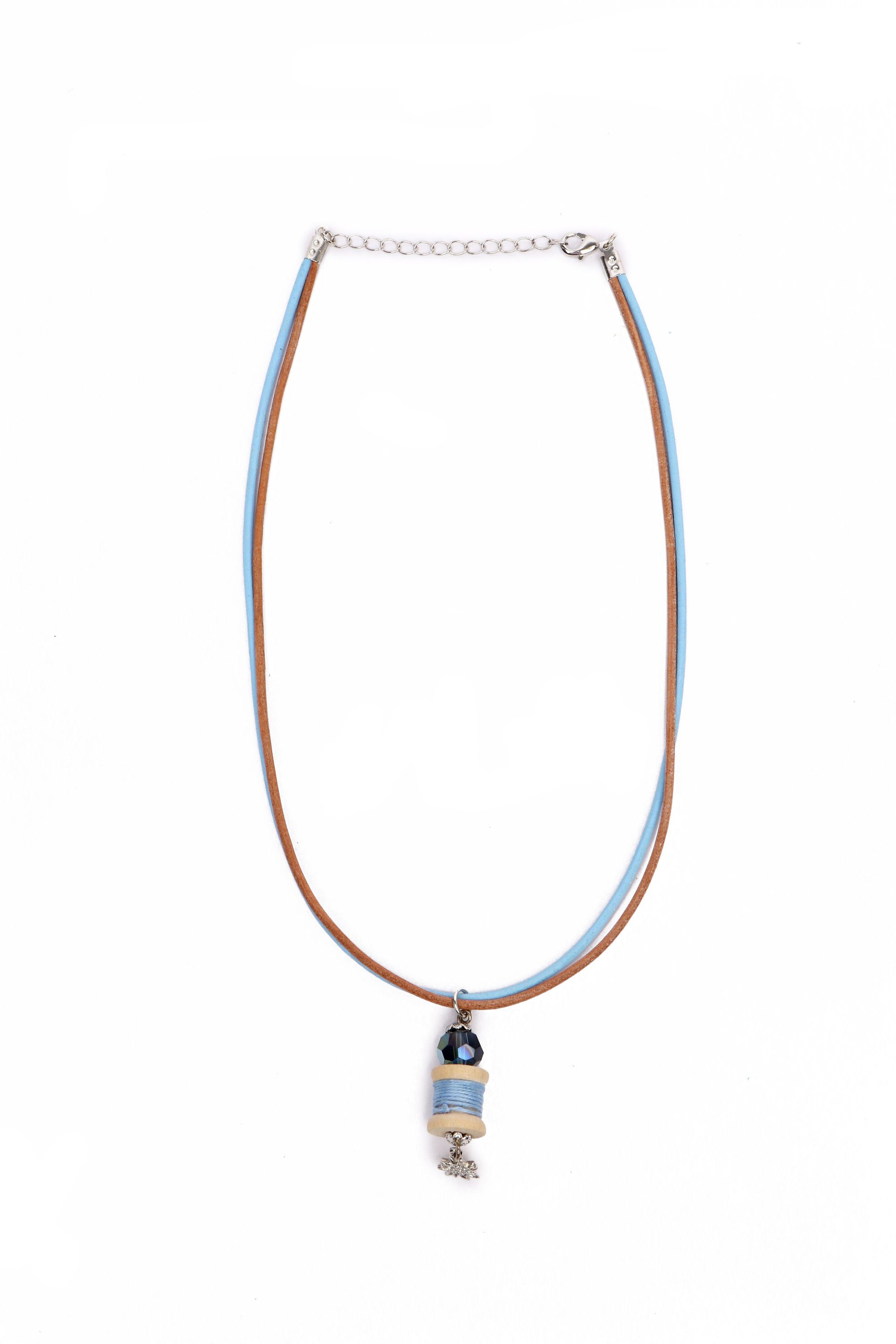 Allgäu Rebell Collier Alma, mit echter Swarovski®Perle