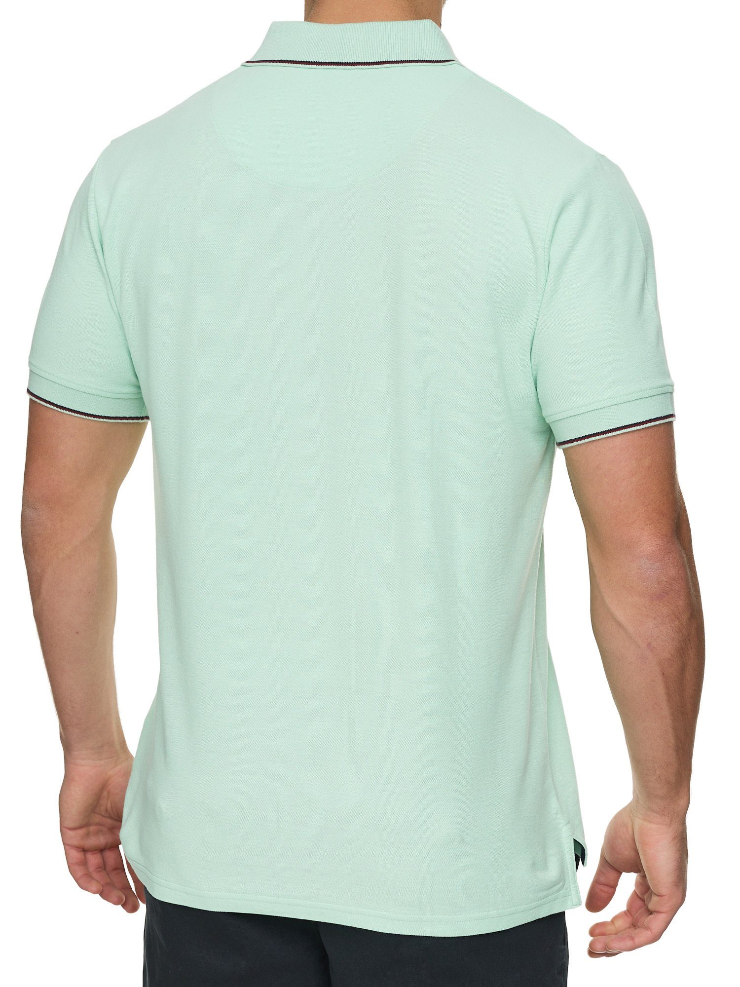 Indicode Wallo Poloshirt Quiet Wave