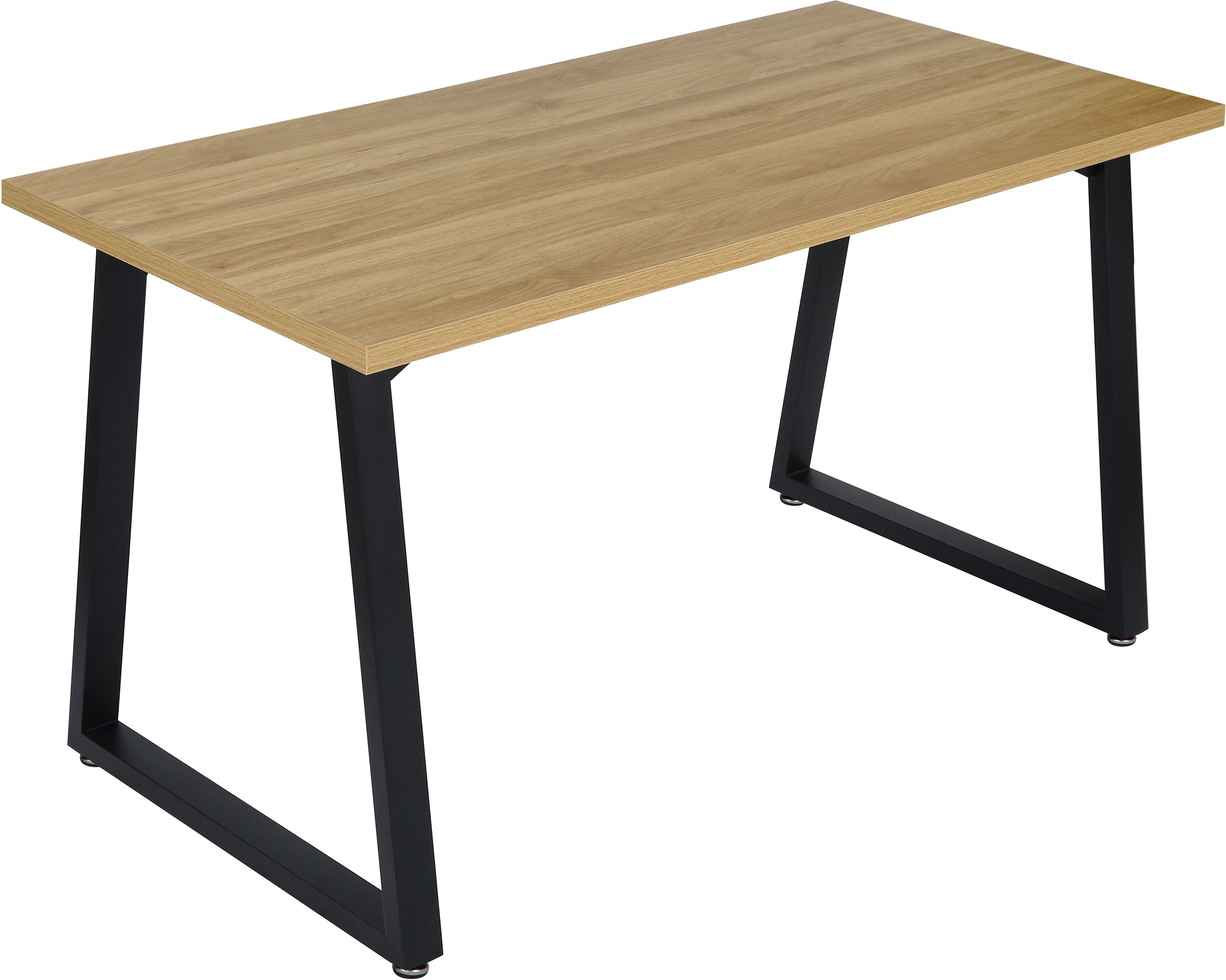 OTTO home Esstisch Soyans, modernes Kufen Gestell, in vier Breiten, melaminharzbeschichtet