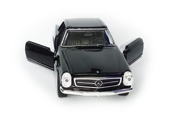 Modellauto MERCEDES-BENZ 1963 230SL Metall Modellauto Modell Auto Spielzeugauto Kinder Geschenk 3 (Schwarz)