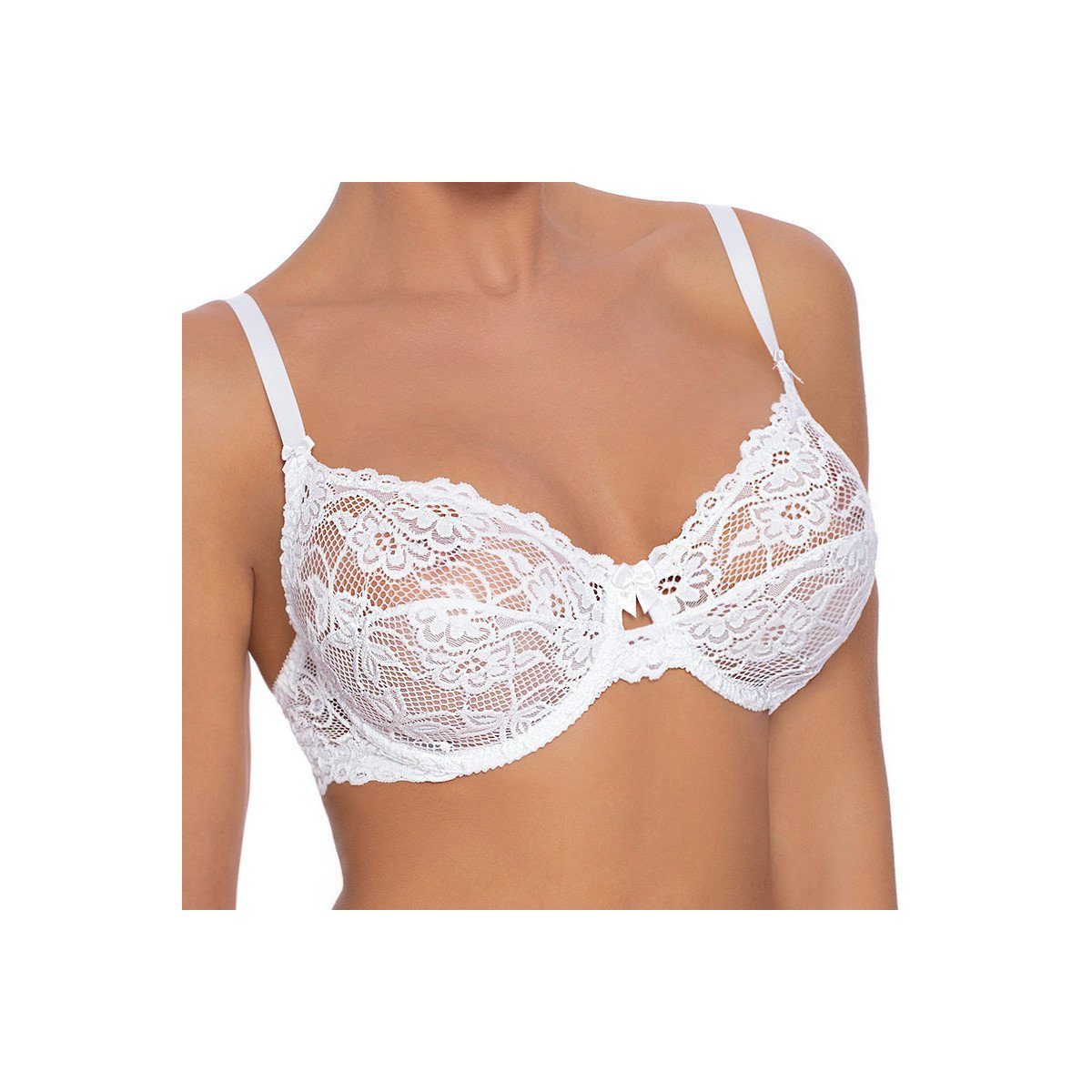 Róza Fullcup-BH Róza - RZ Sisi soft - bra white - (70C,75B,75C,75D,80B,80C)