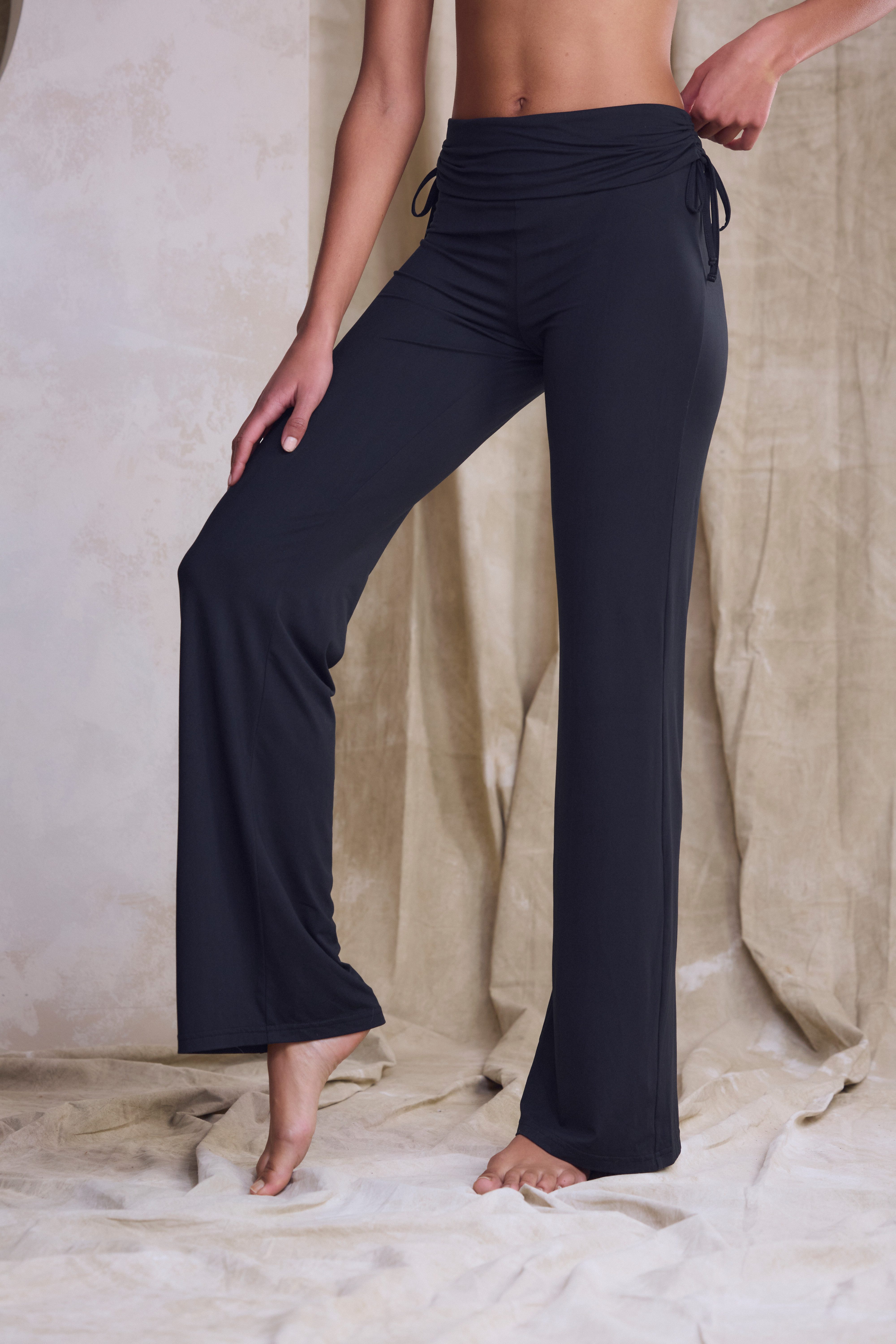 LASCANA Jazzpants mit Umschlagbund zum Raffen günstig online kaufen