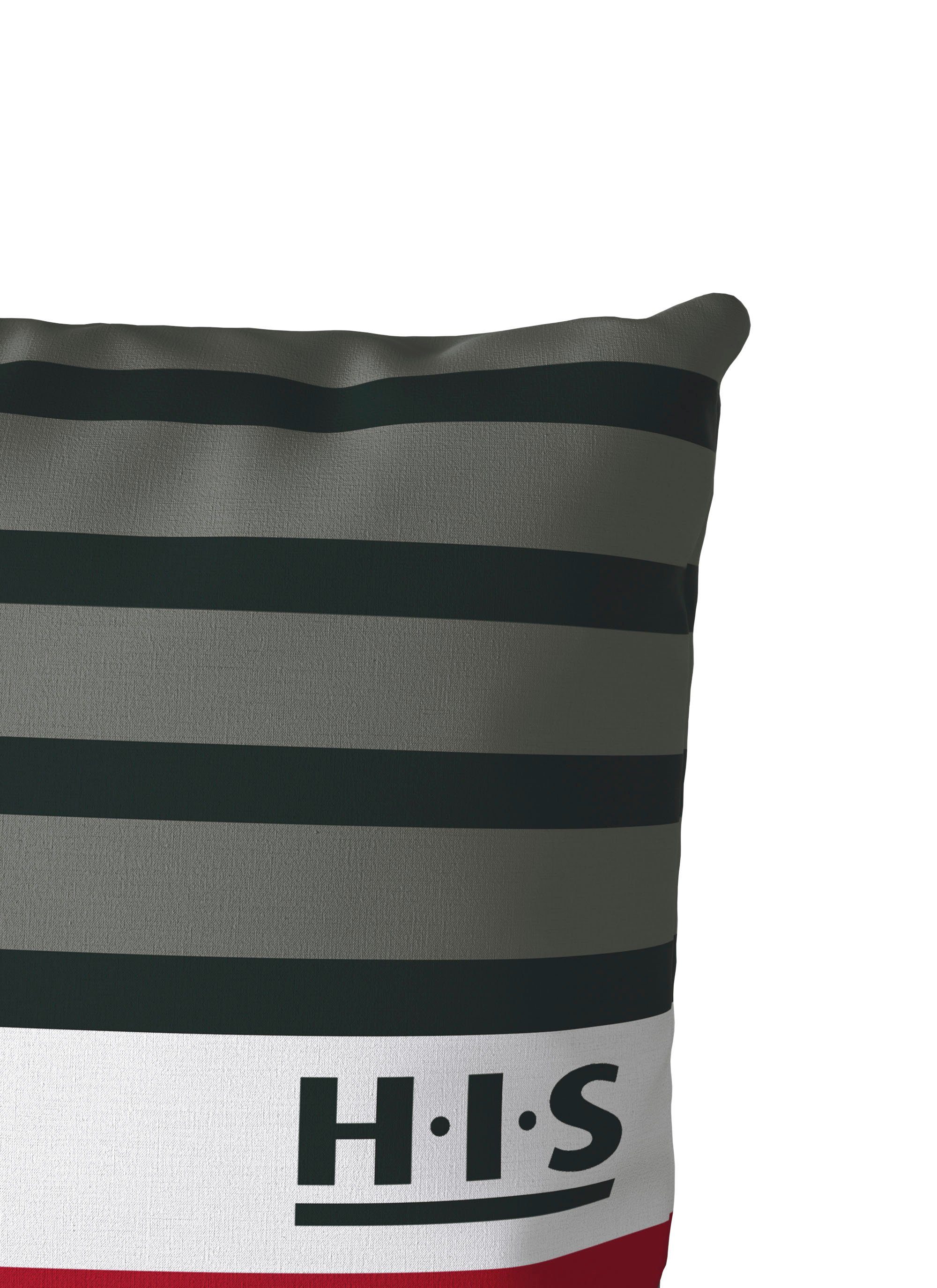 OTTO home Bettwäsche Majoran in 135x200, 155x220 cm u.a. Bettwäsche-Set mit Streifen, Linon, 3 teilig, gestreifte Bettwäsche in 4 Qualitäten, Marke H.I.S by OTT – Bild 3 von 5