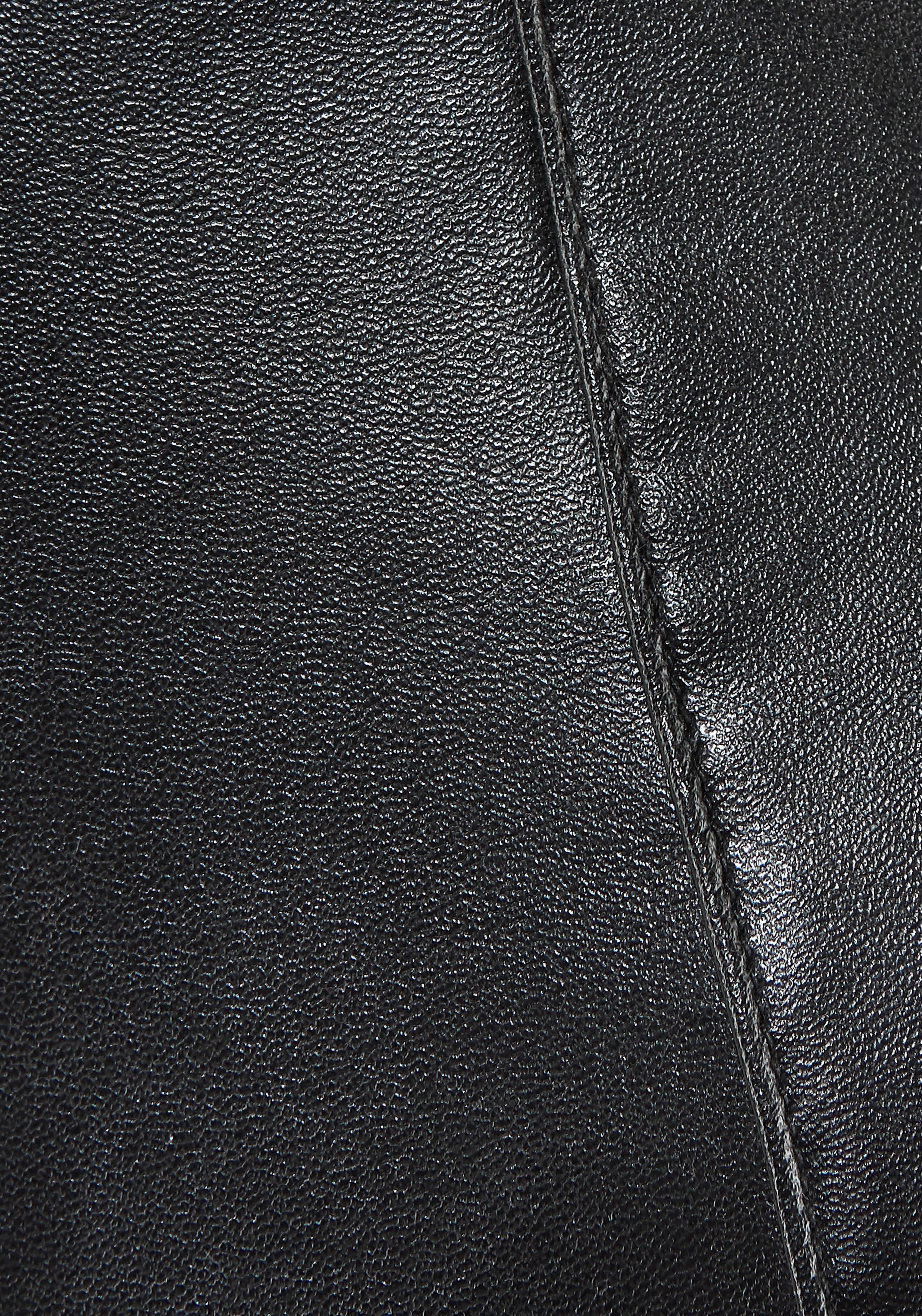 petite fleur gold Body in Leder-Optik mit verführerischem Reißverschluss, Reizwäsche, Dessous