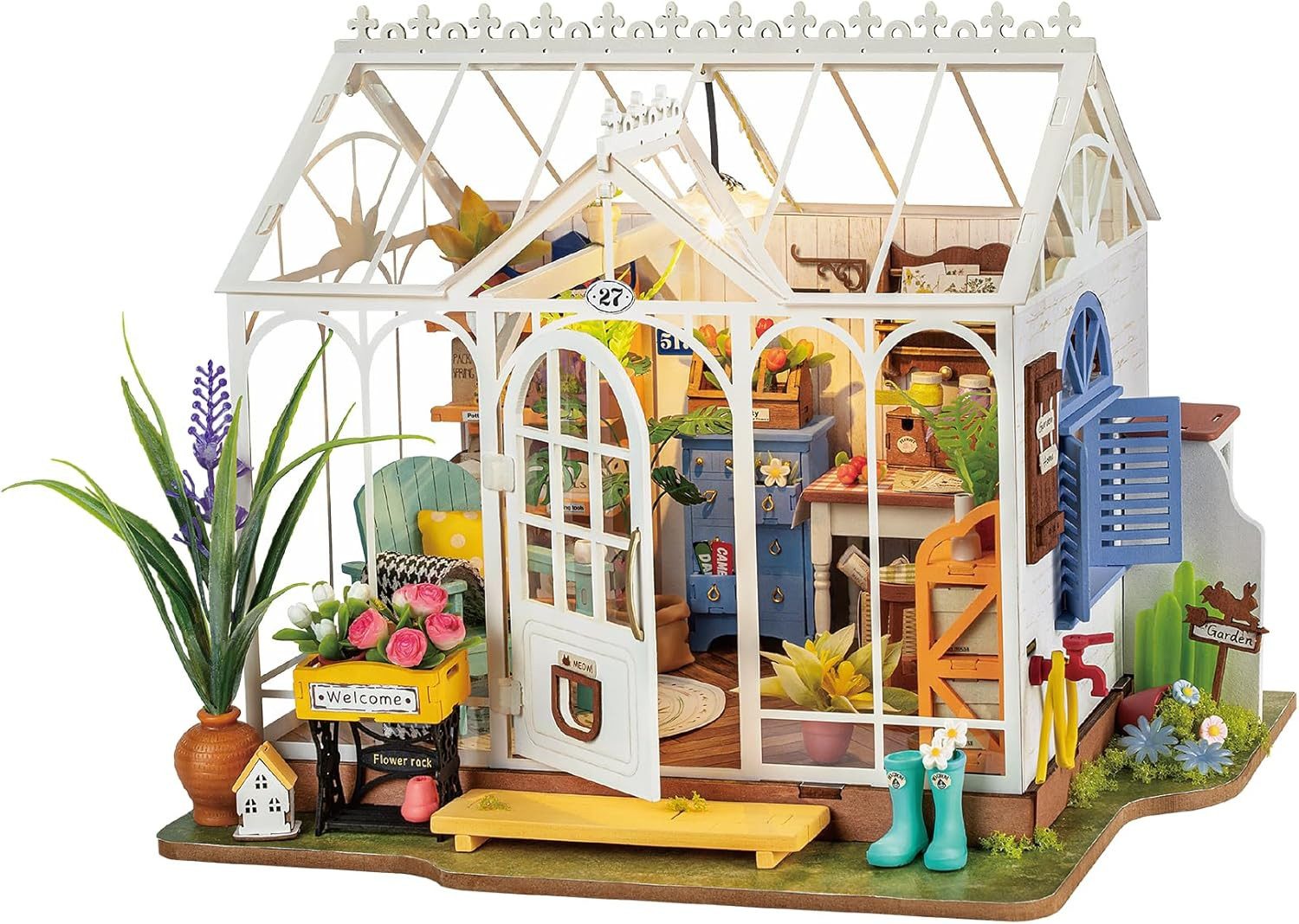 Robotime 3D-Puzzle Robotime Dreamy Garden House günstig online kaufen