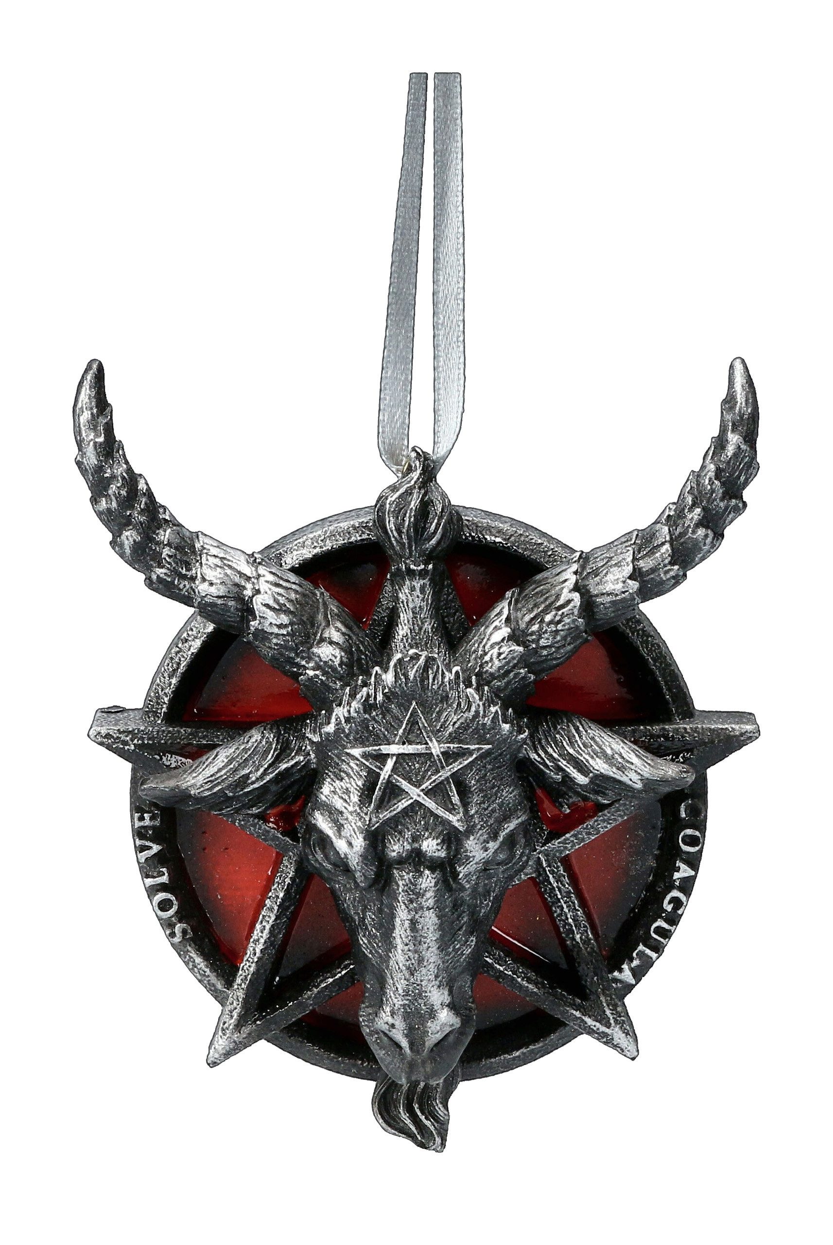 Figuren Shop GmbH Christbaumschmuck Christbaumschmuck - Baphomet - Weihnachten - Nemesis Now Gothic Deko (1-tlg)
