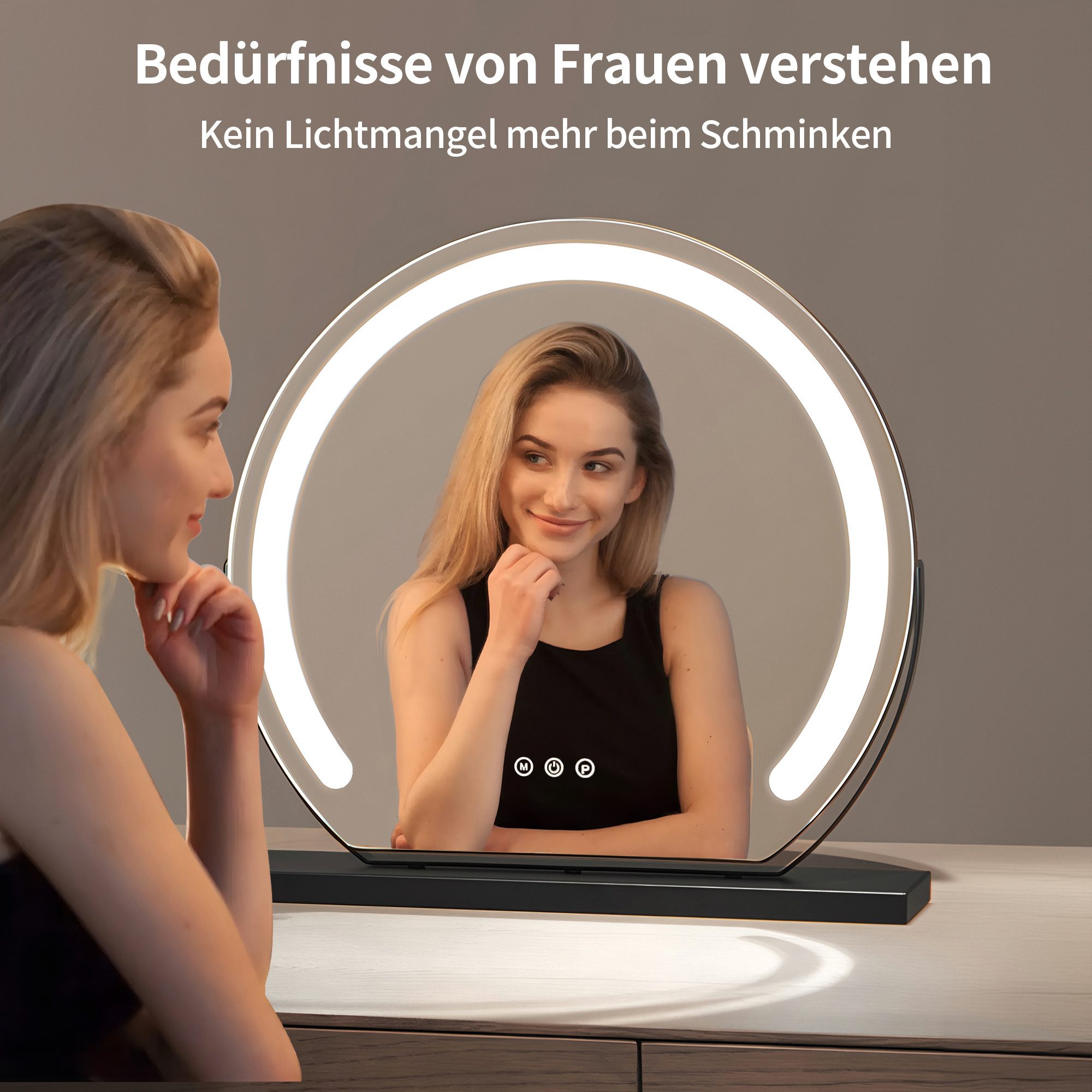 MCURO Kosmetikspiegel großformatigen Schminkspiegel für präzises günstig online kaufen