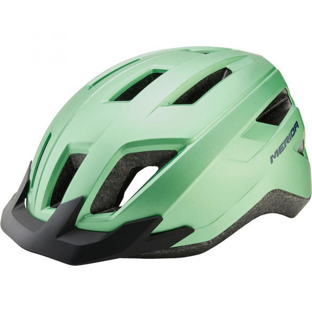Merida Fahrradhelm Merida Helm Commute grün 54-58 cm Grün - leichter City- und Pendlerhel