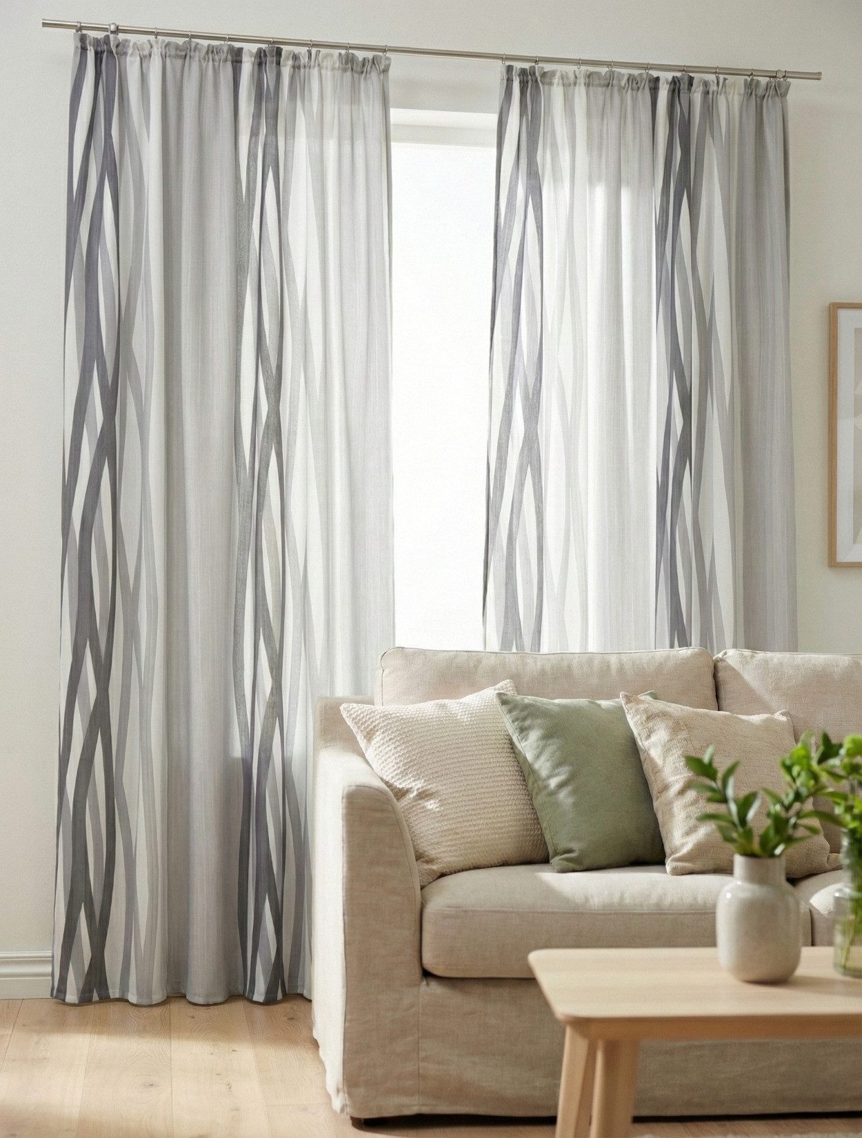 Wirth Vorhang Brooklyn (1 St), Kräuselband, verdunkelnd