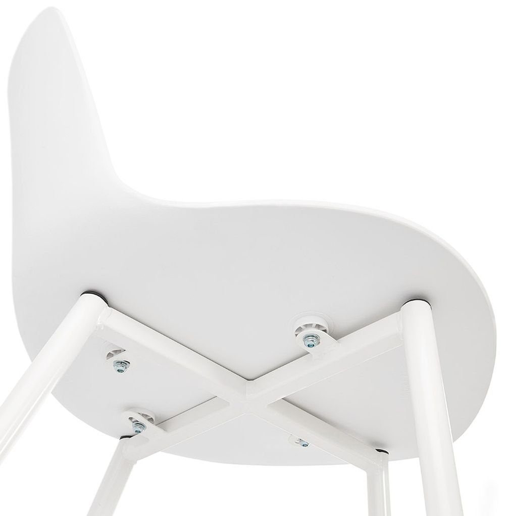 77 Weiss 44 Stuhl KADIMA DESIGN Plastic Weiß x white x 50 NUIT Polym Esszimmerstuhl