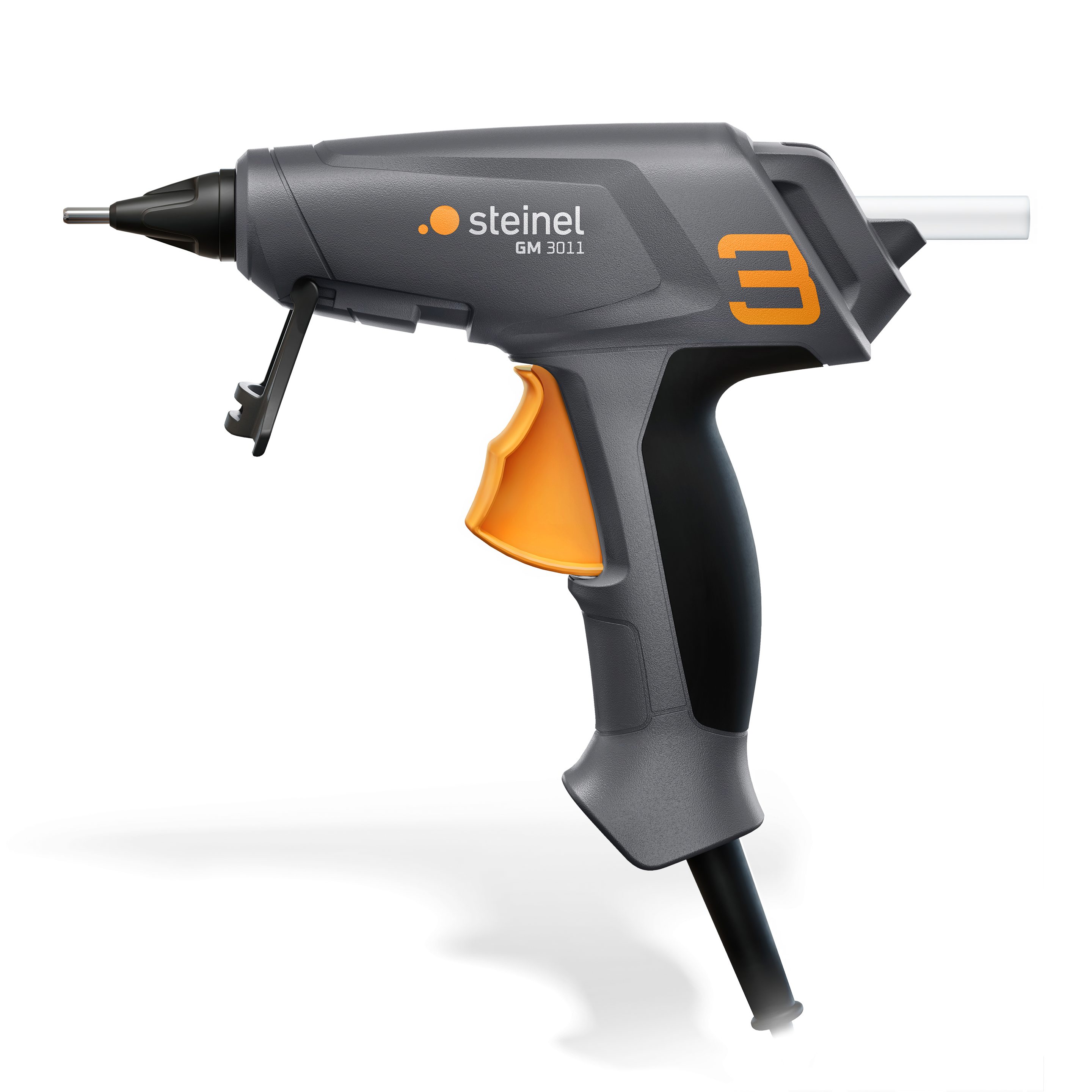 steinel Heißklebepistole GlueMatic 3011, leicht, ergonomsich, Fördermenge von 16 g/min, Faltschachtel