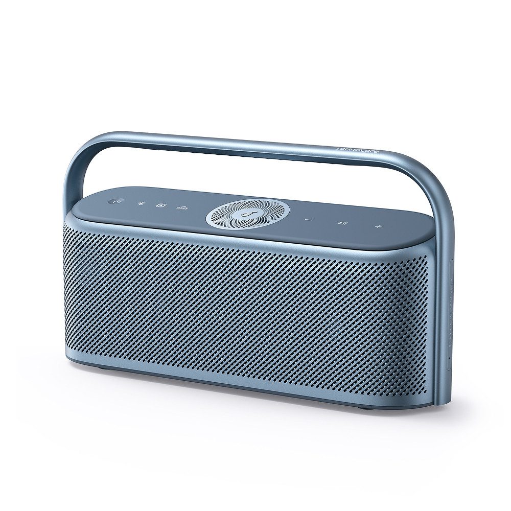Anker soundcore Motion x600 Bluetooth-Lautsprecher (Bluetooth 5.3 & AUX, 50 W, Hi-Res Spatial Audio, 50W räumlicher Sound, IPX7 …