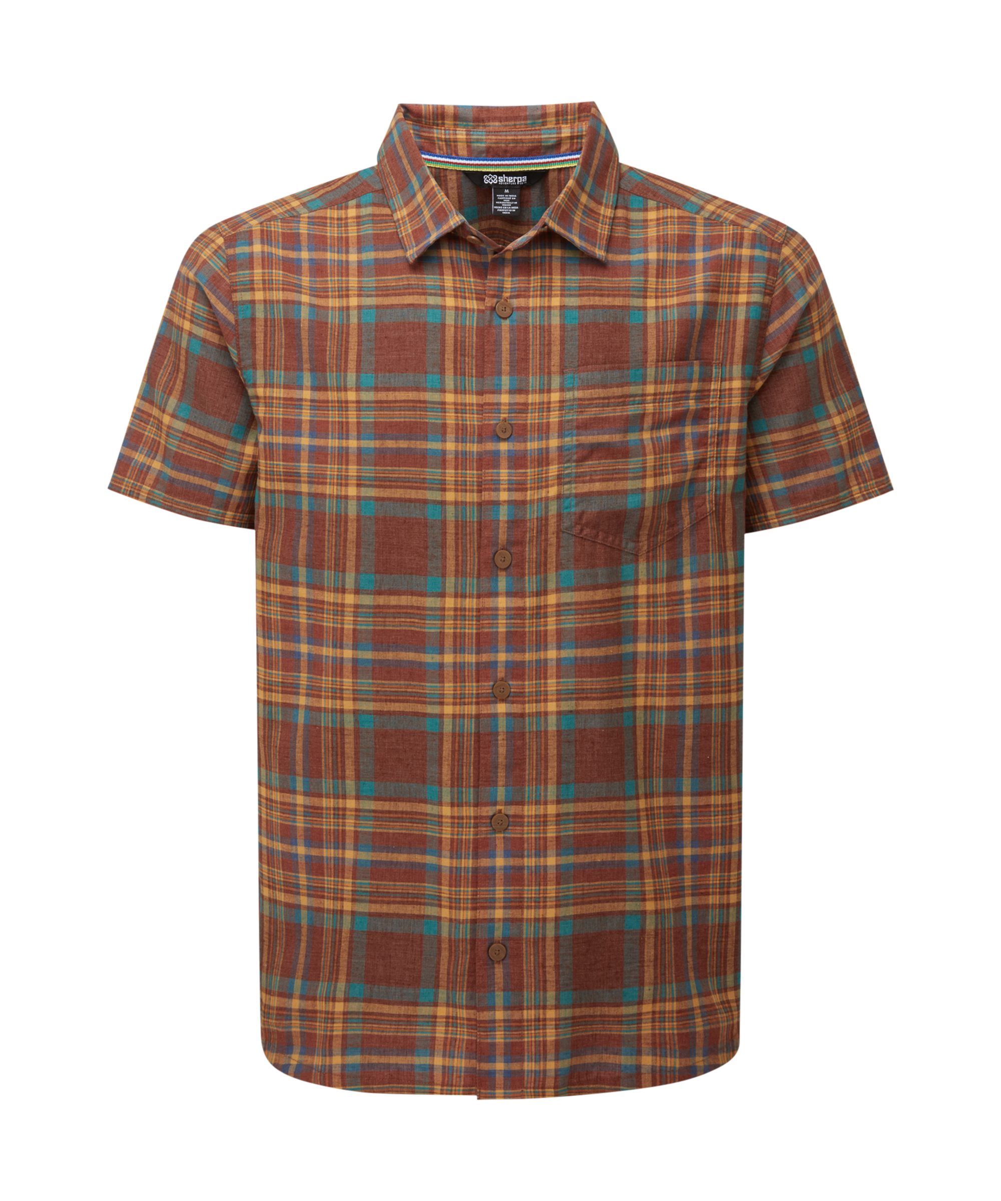 Sherpa Outdoorhemd Sherpa Herren Rudra Kurzarmhemd