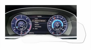 upscreen Schutzfolie für Volkswagen Golf 7 Variant 2018 Active Info Chockpit 12.3", Displayschutzfolie, Folie klar Anti-Scratch Anti-Fingerprint