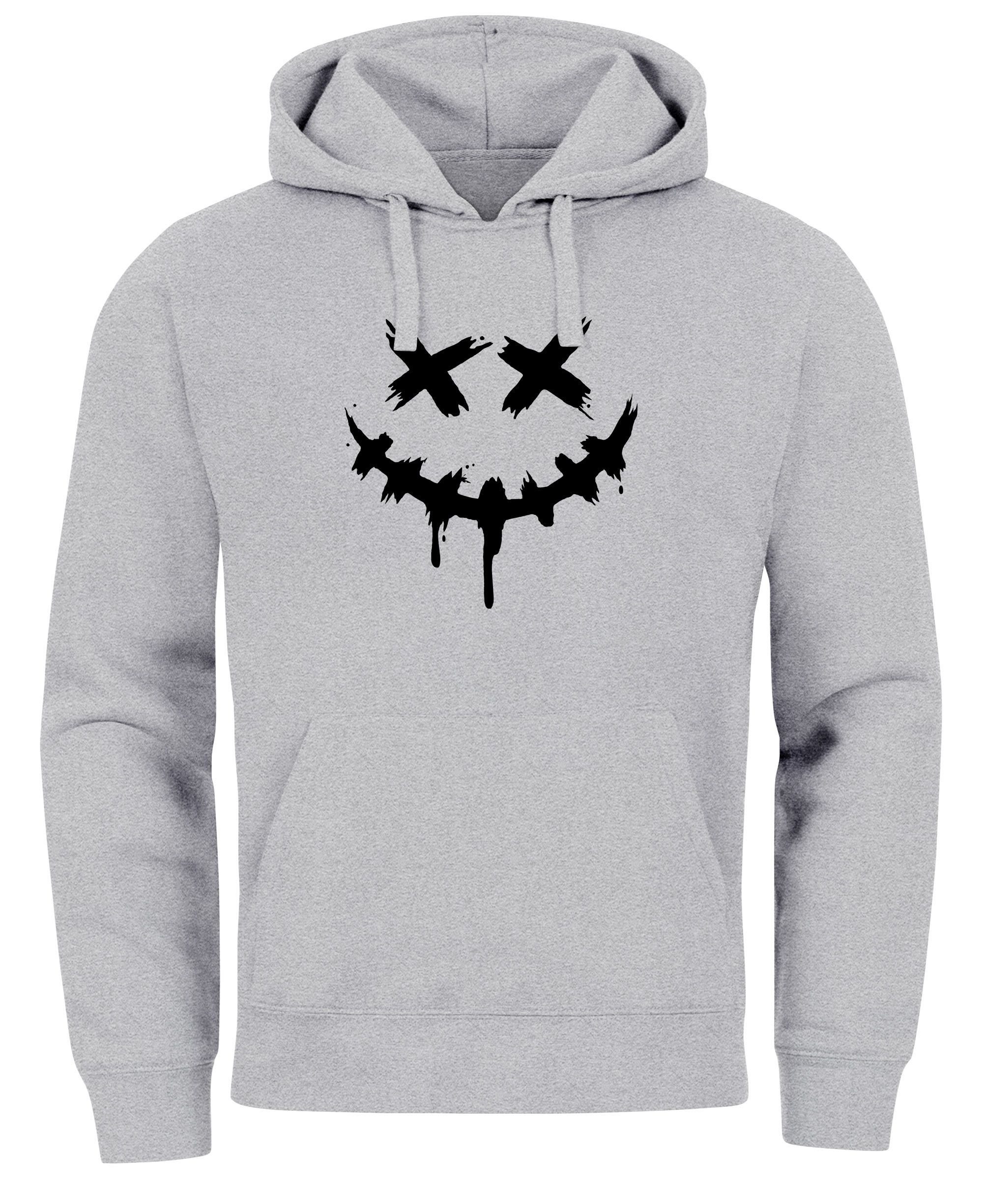 Neverless Hoodie Hoodie Herren Bedruckt Techwear günstig online kaufen